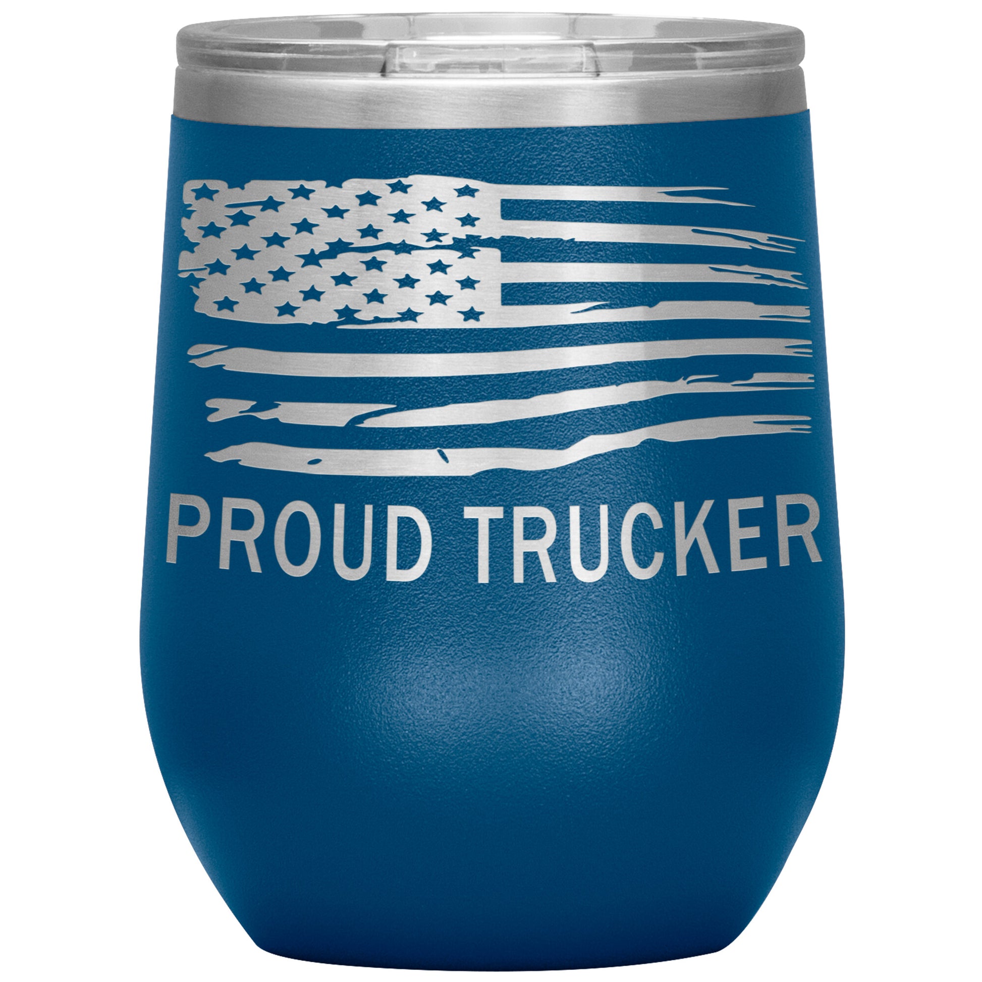 Proud Trucker Tumbler