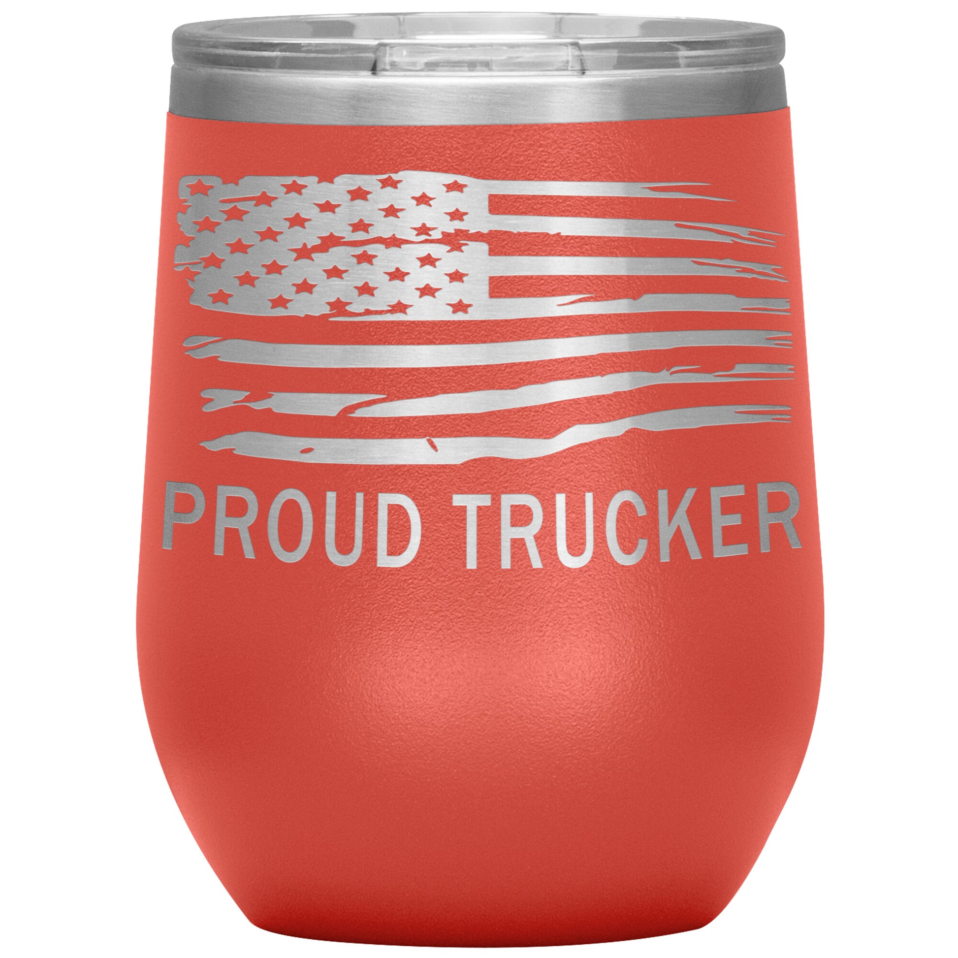 Proud Trucker Tumbler