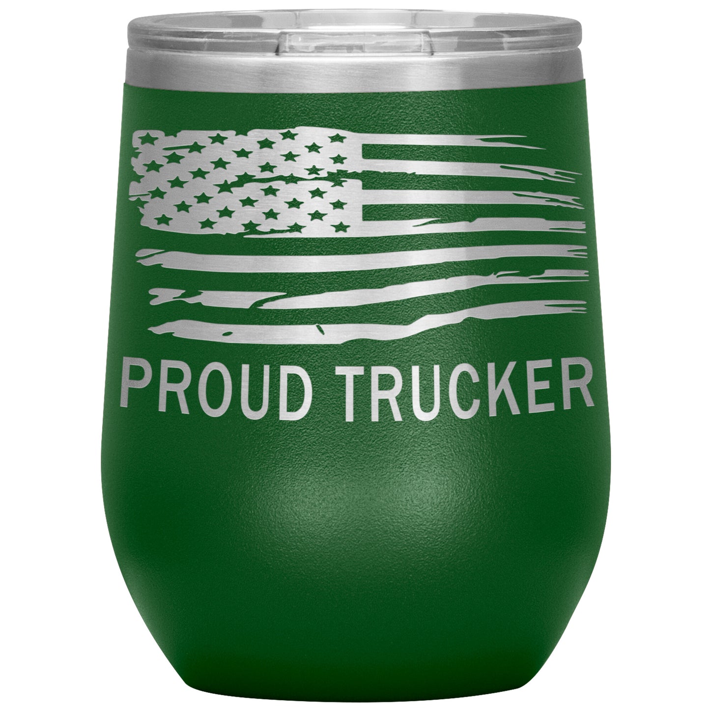 Proud Trucker Tumbler