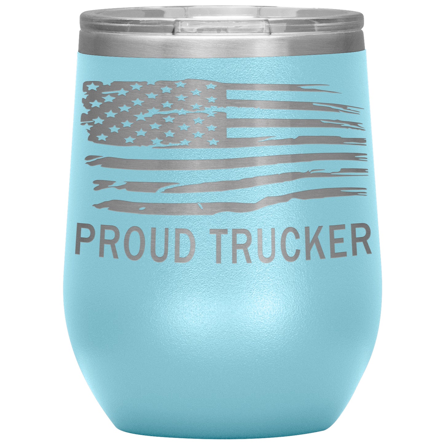Proud Trucker Tumbler