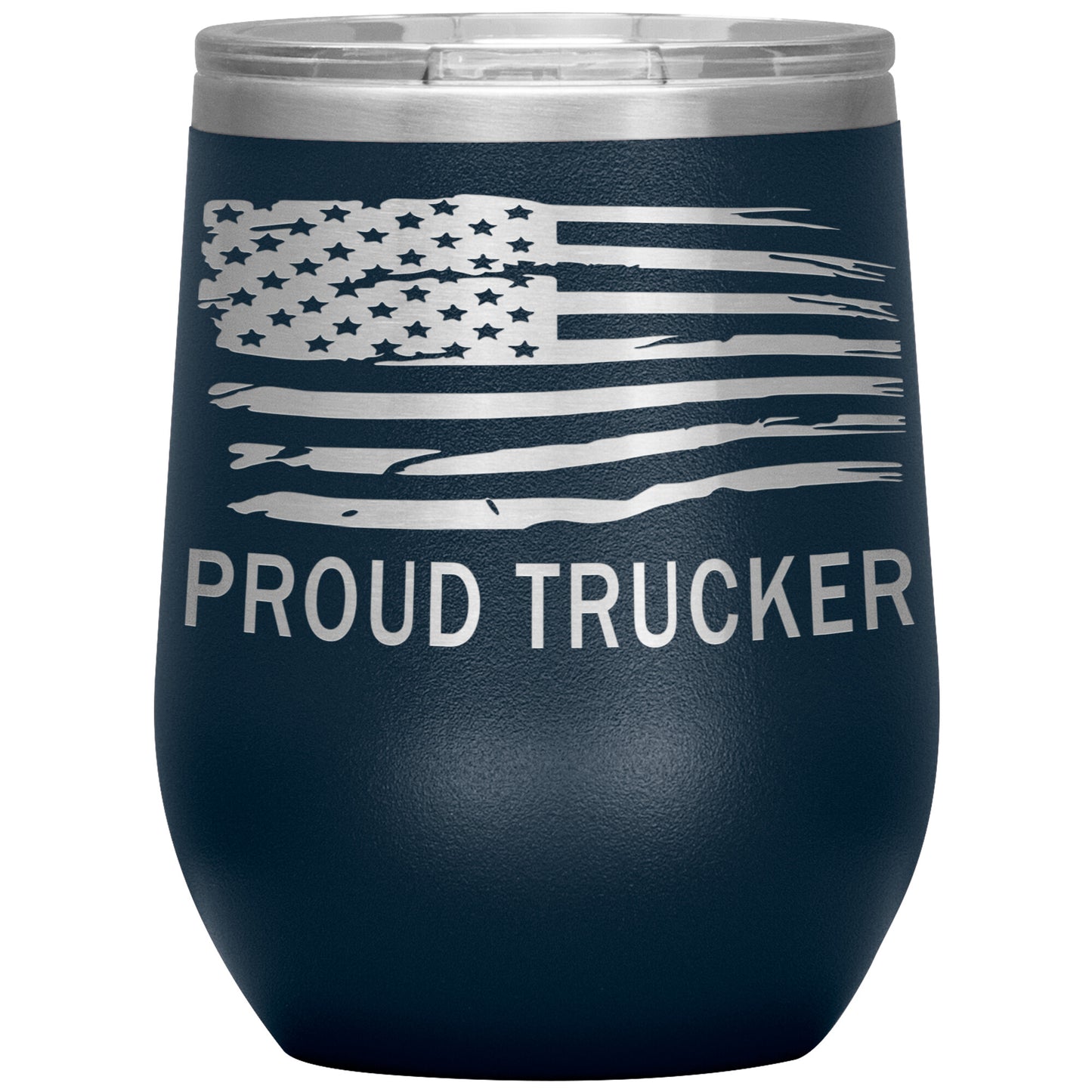 Proud Trucker Tumbler