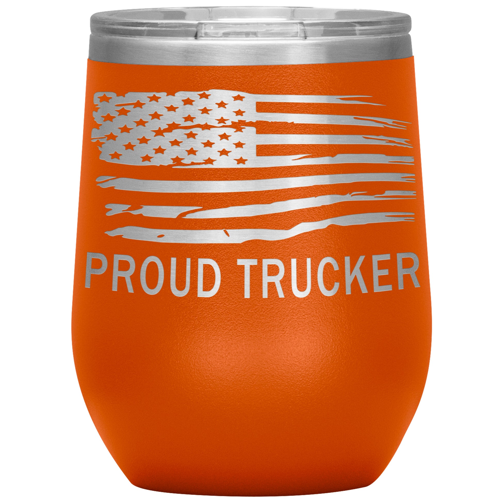 Proud Trucker Tumbler