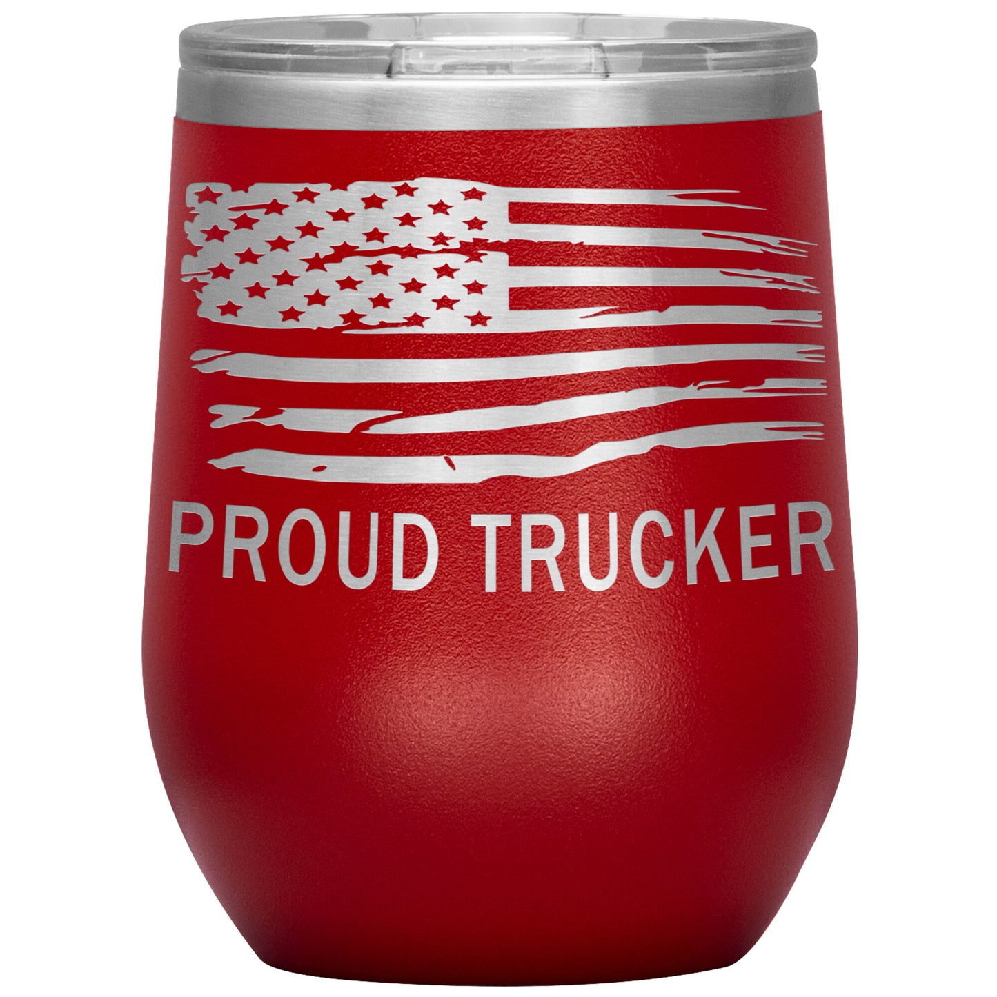 Proud Trucker Tumbler