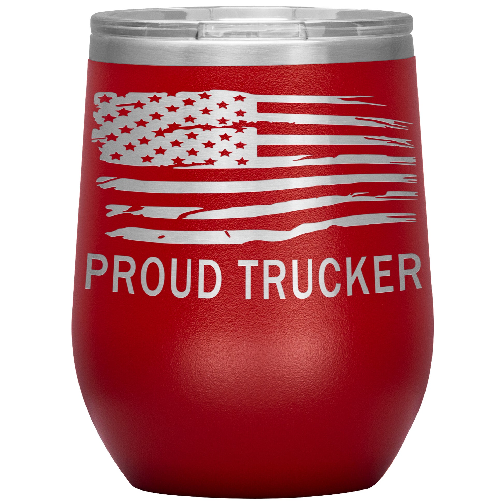 Proud Trucker Tumbler