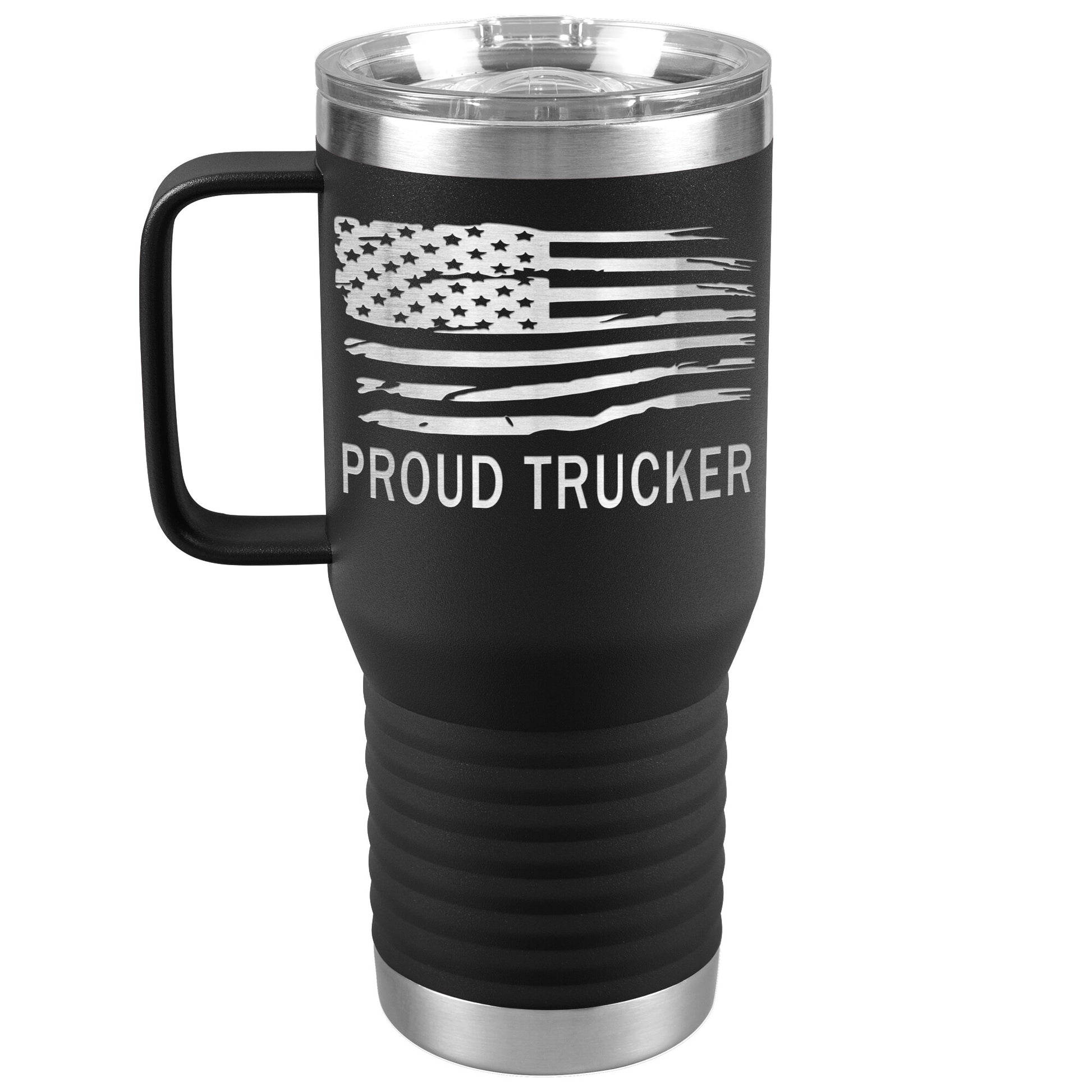 Proud Trucker Tumbler