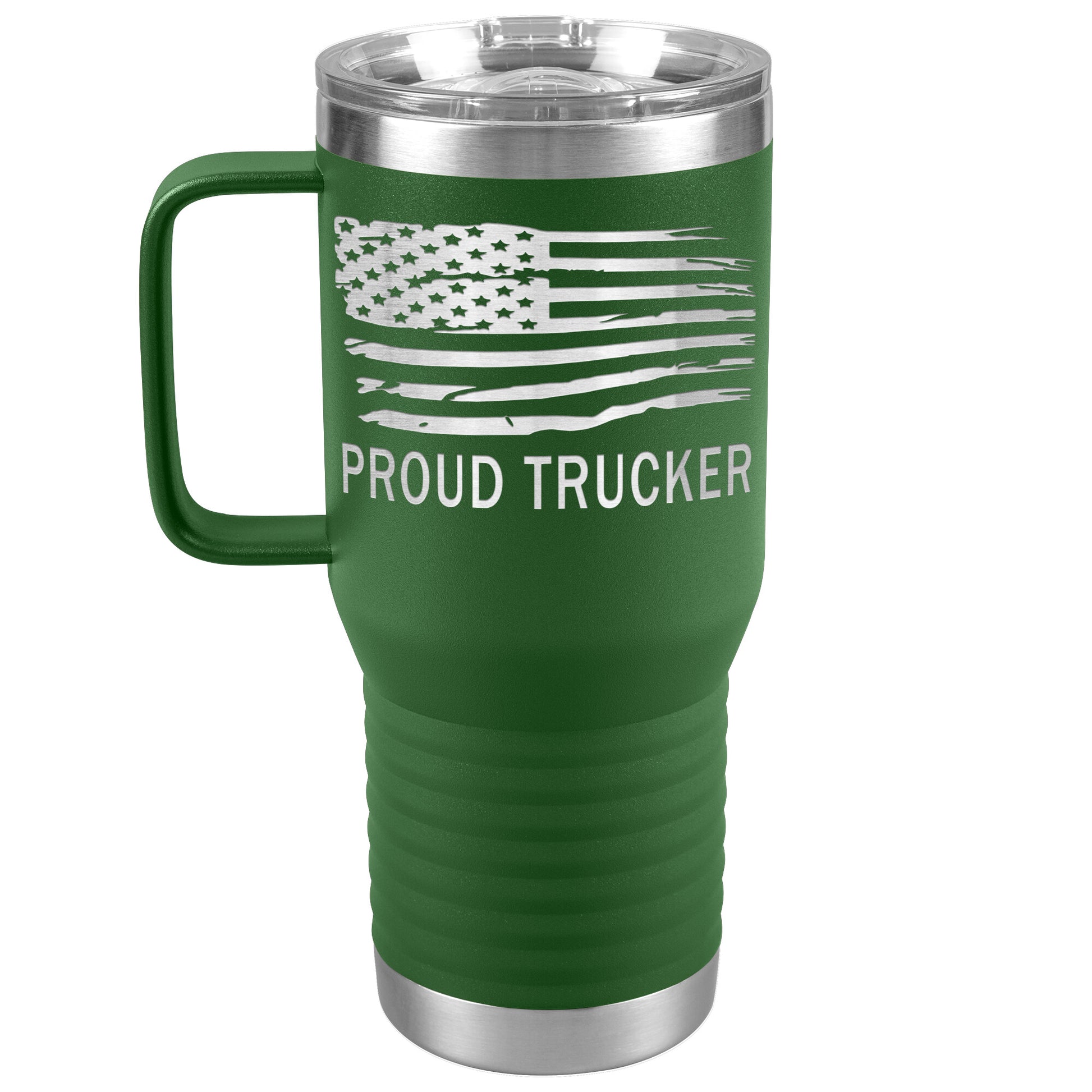 Proud Trucker Tumbler