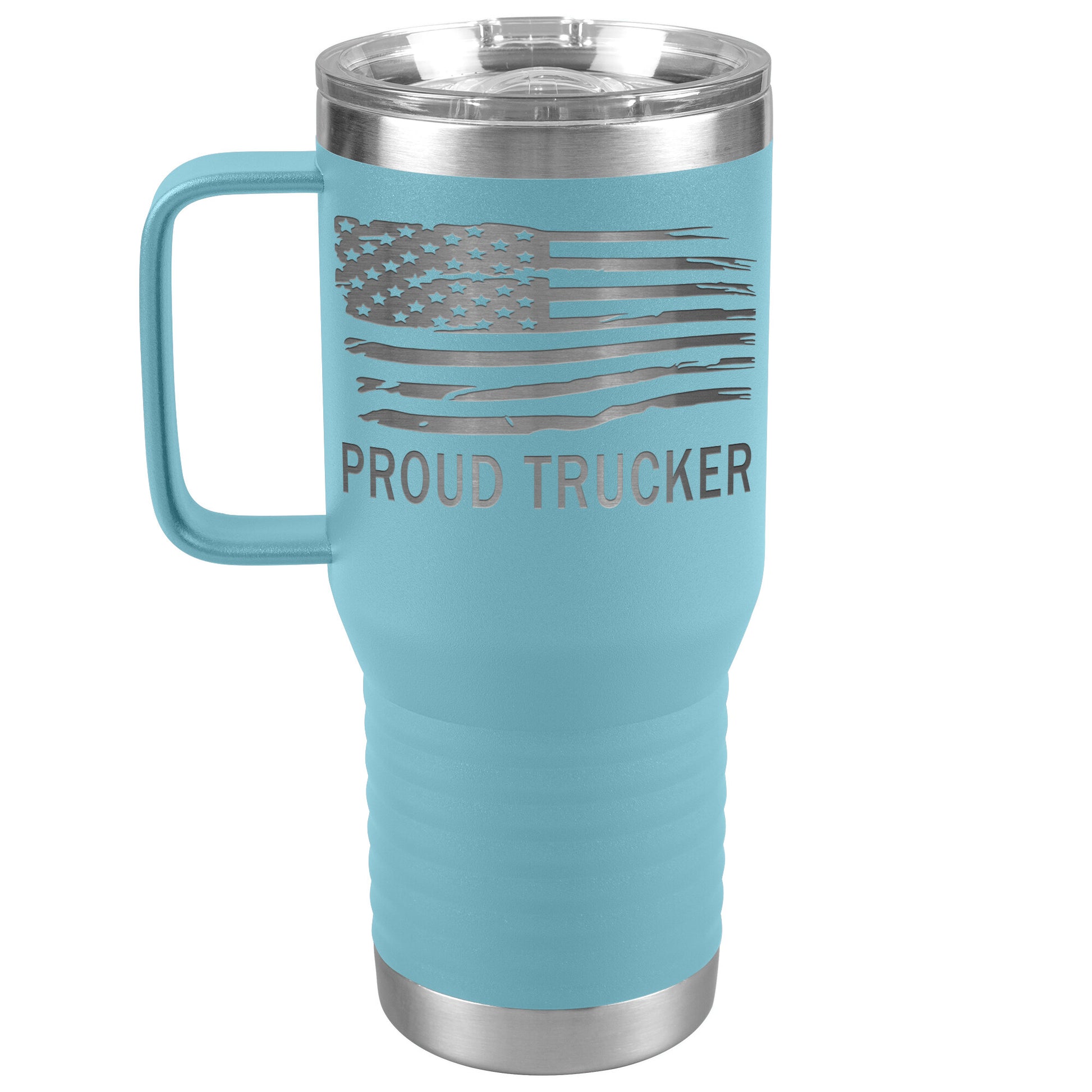 Proud Trucker Tumbler
