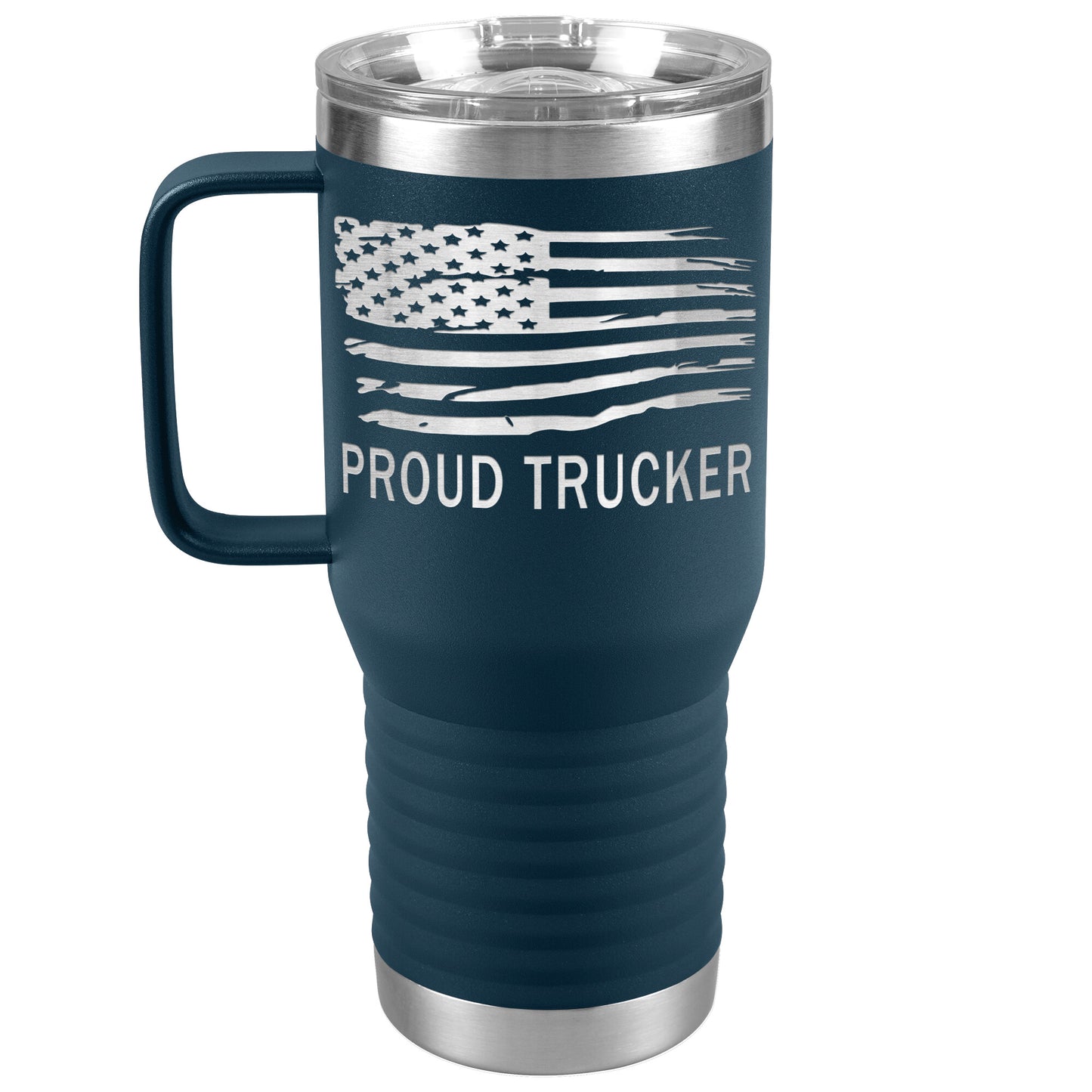 Proud Trucker Tumbler