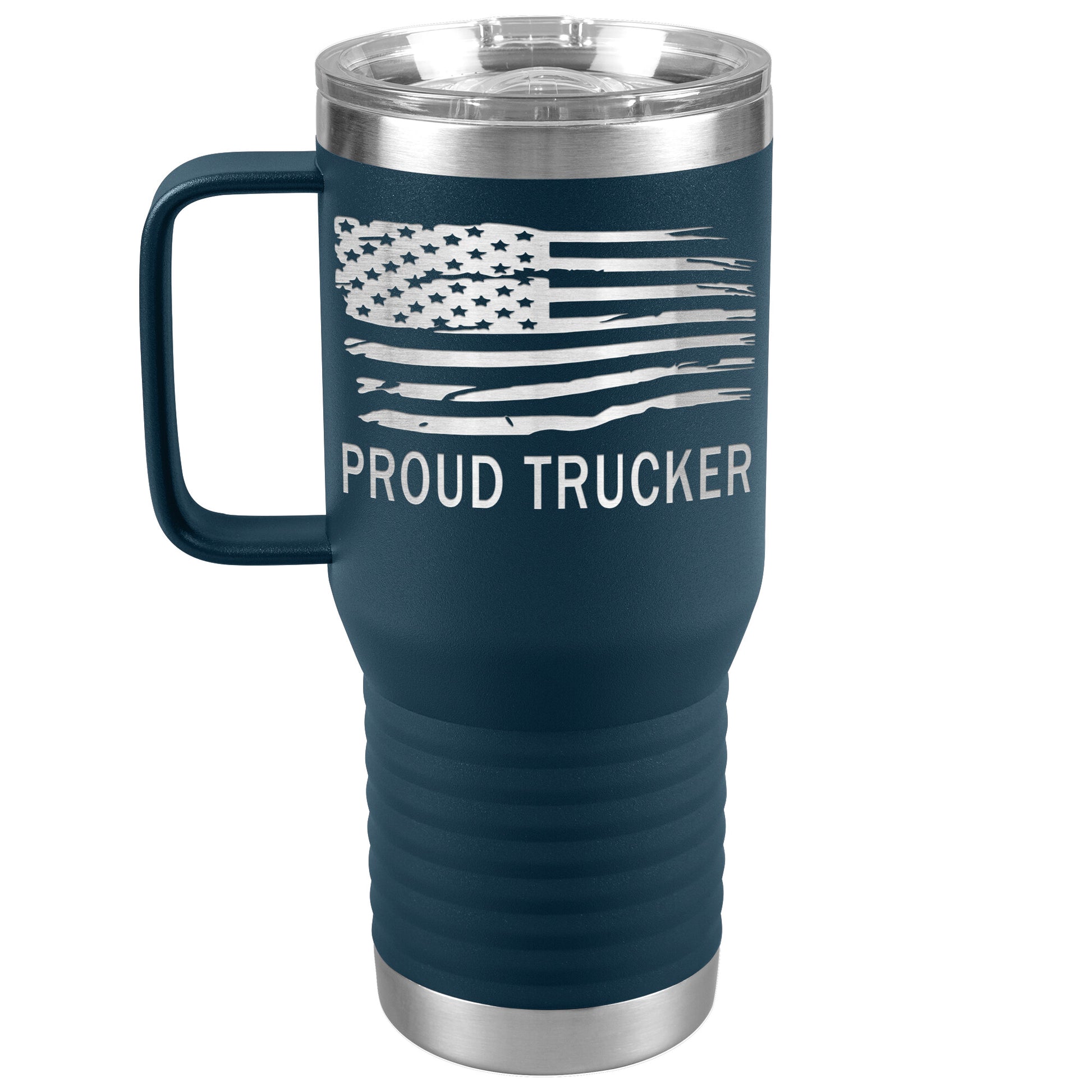 Proud Trucker Tumbler