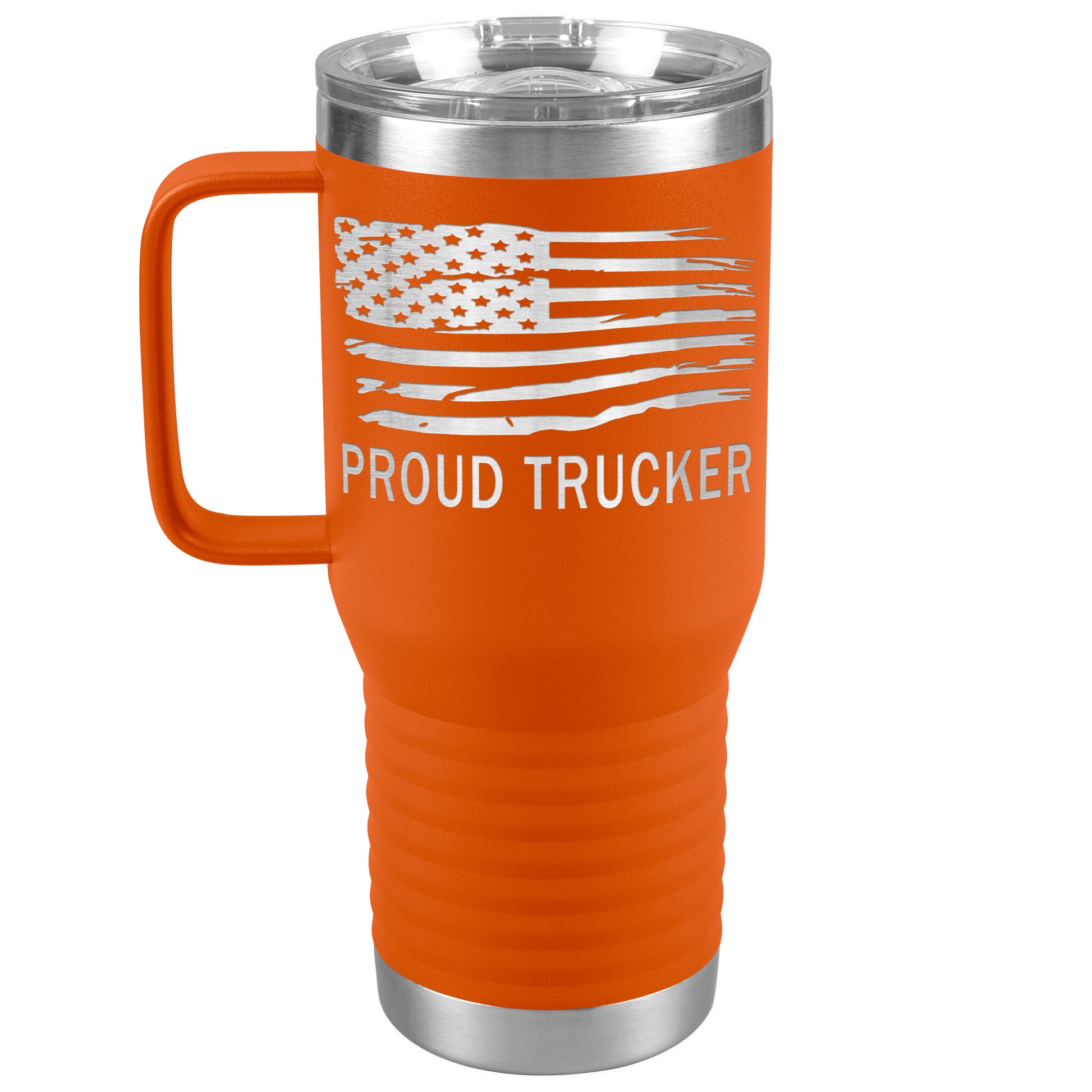 Proud Trucker Tumbler