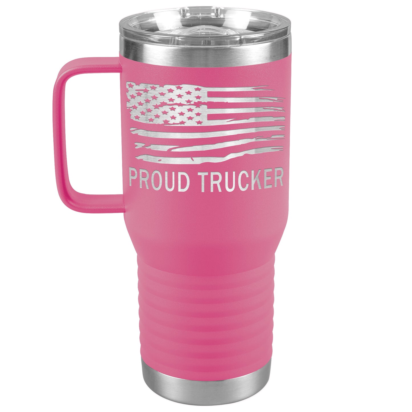 Proud Trucker Tumbler