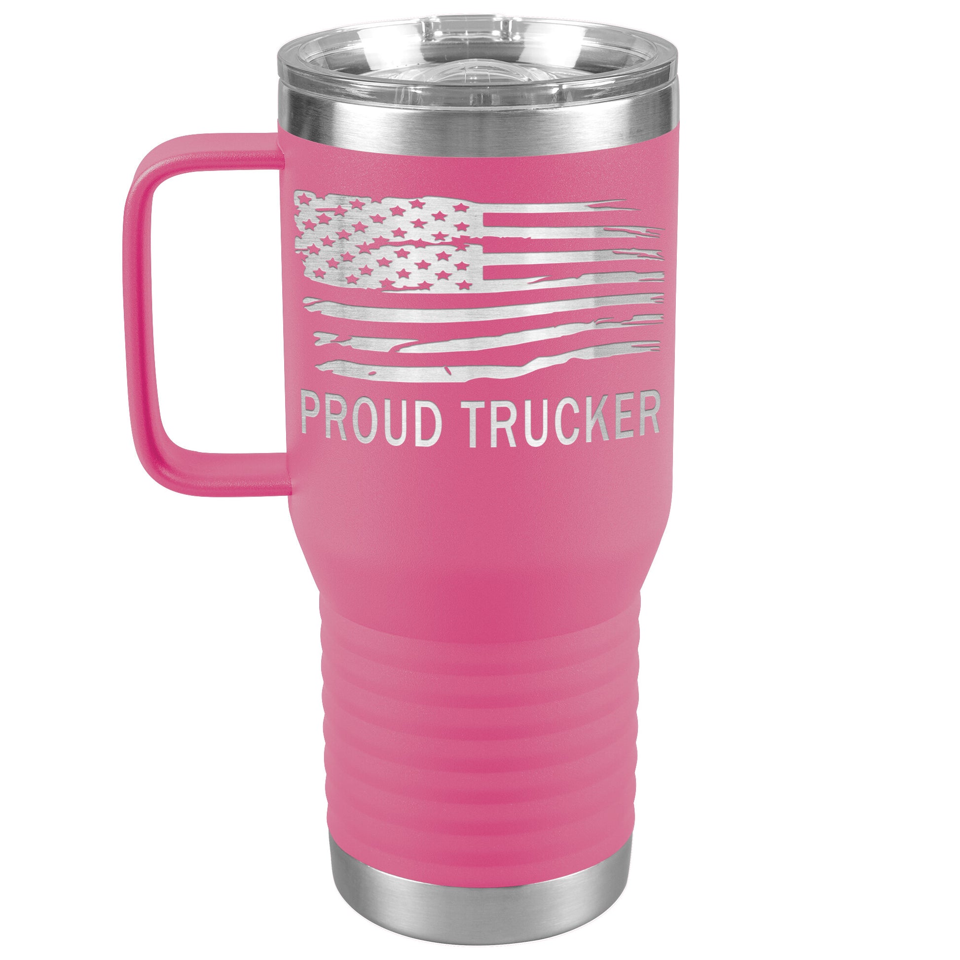 Proud Trucker Tumbler