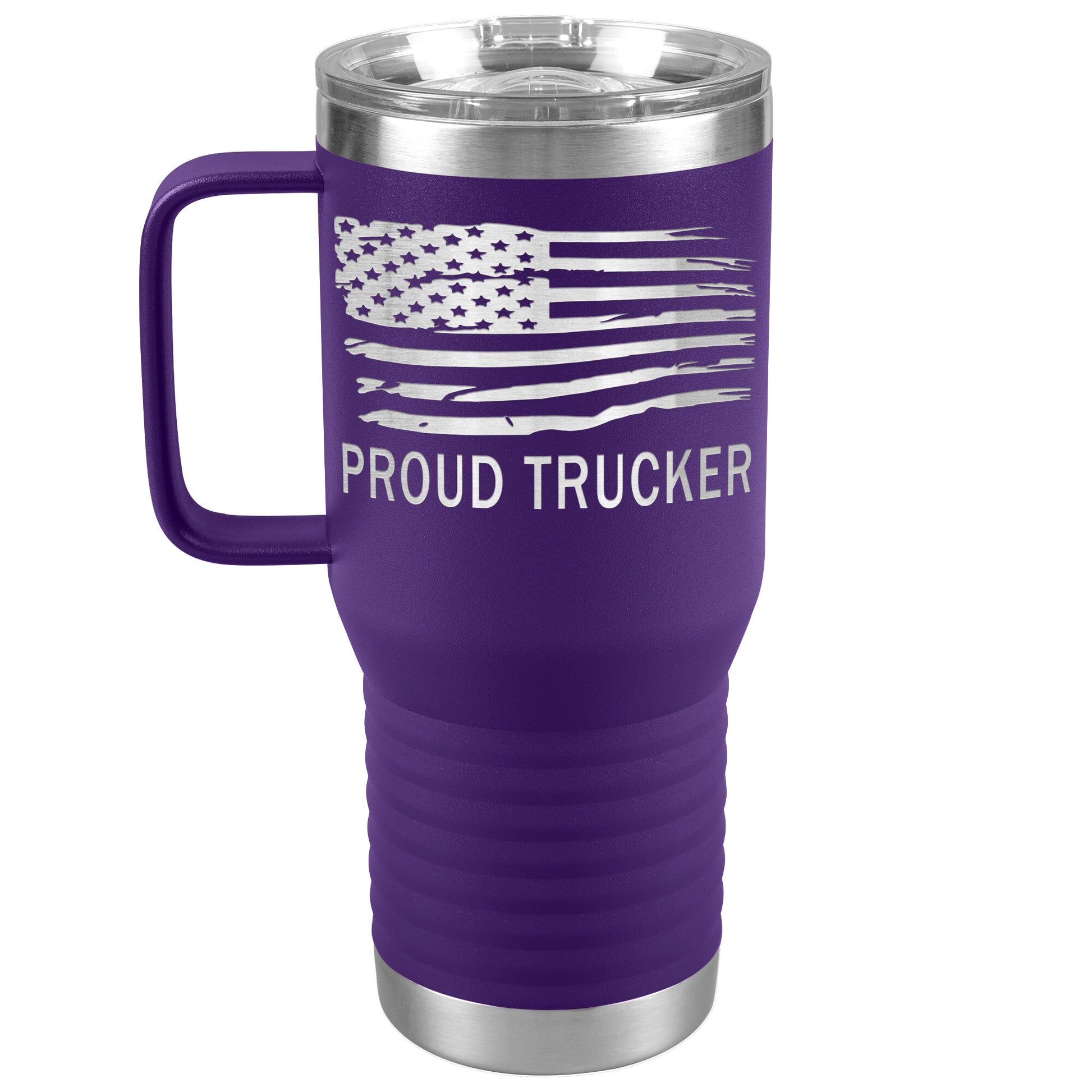 Proud Trucker Tumbler