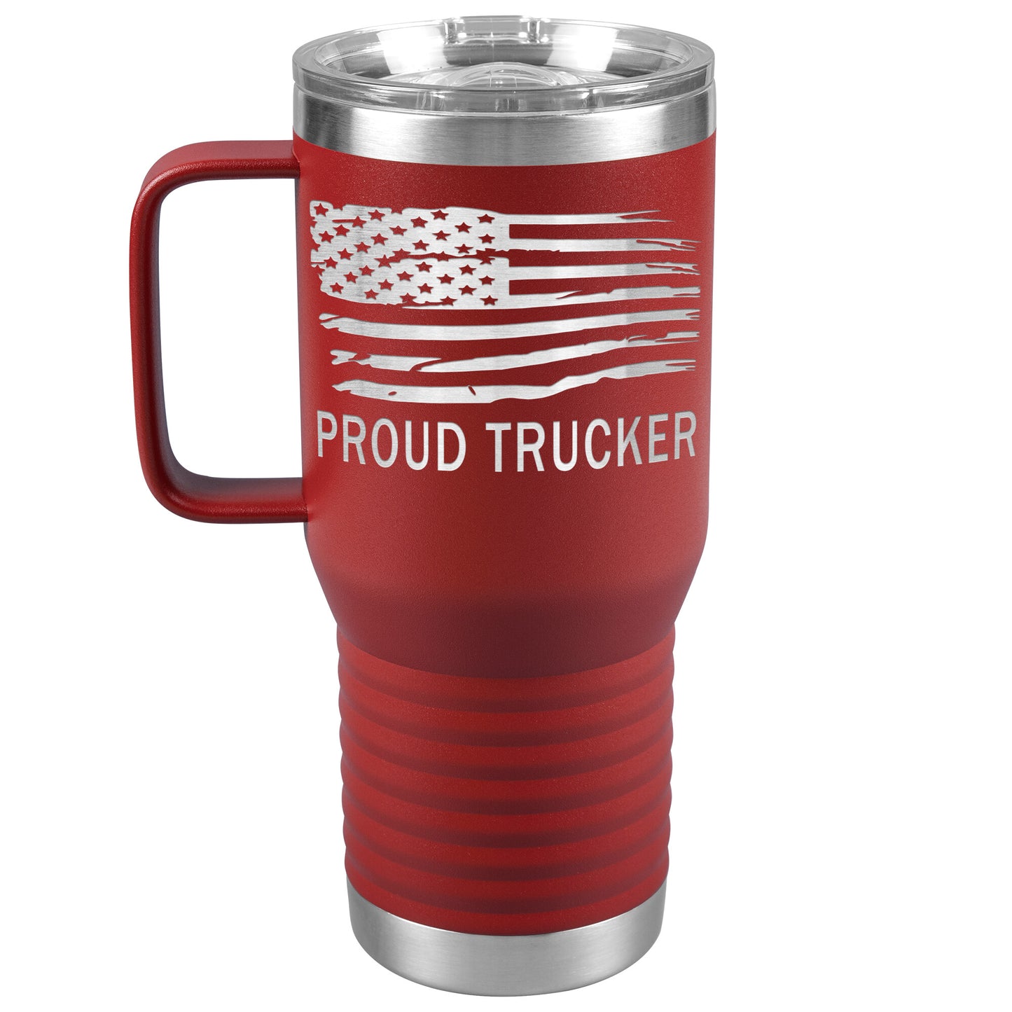 Proud Trucker Tumbler