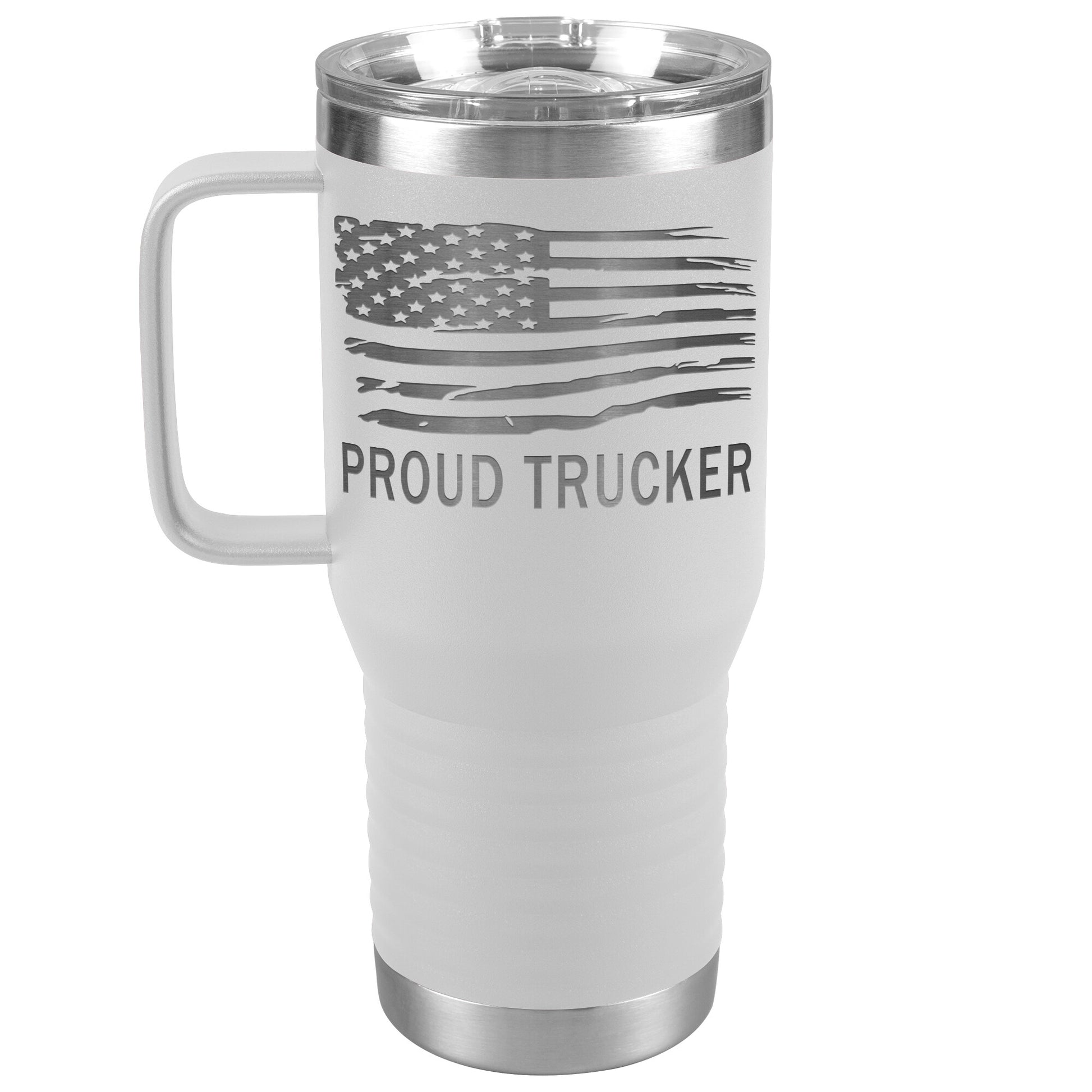Proud Trucker Tumbler