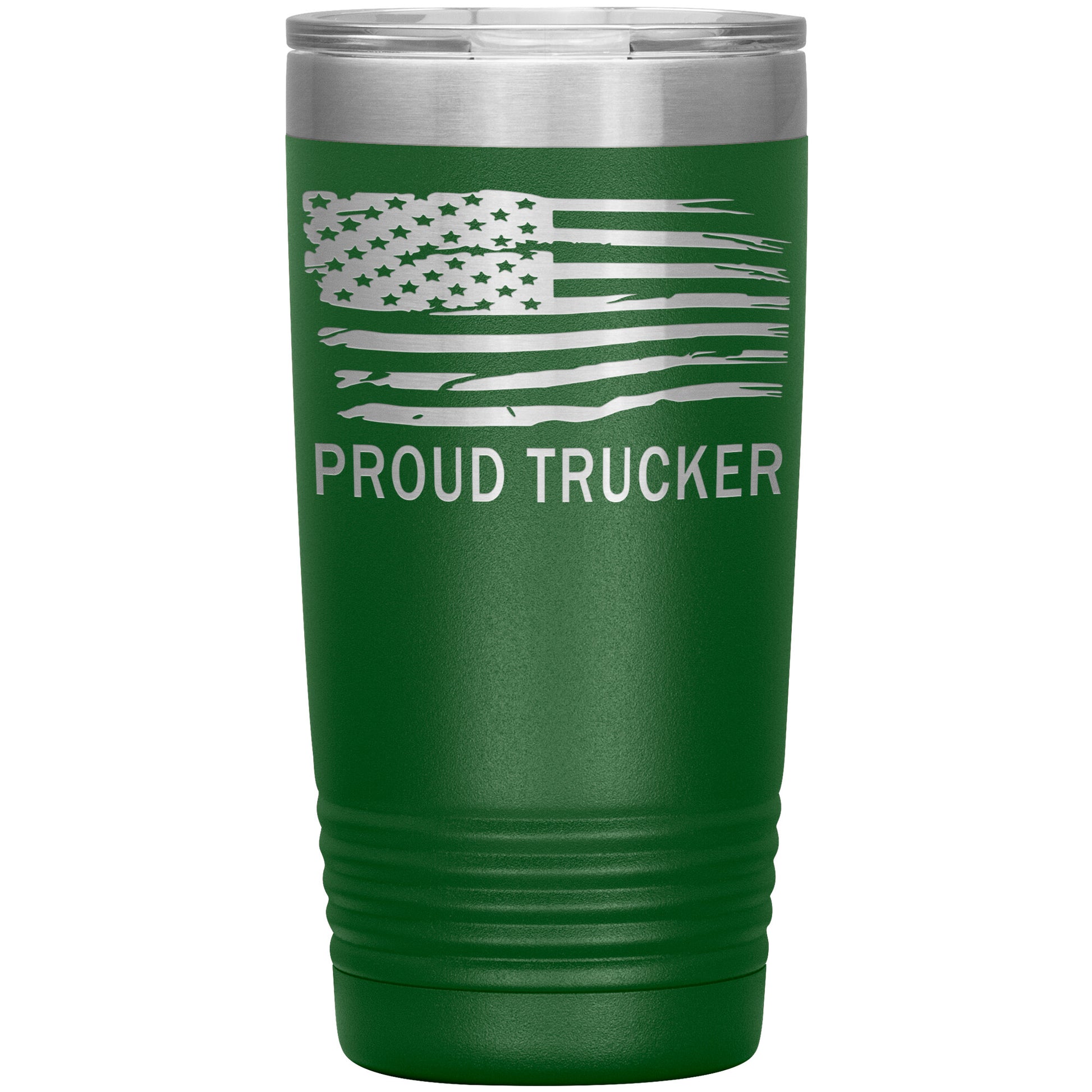 Proud Trucker Tumbler