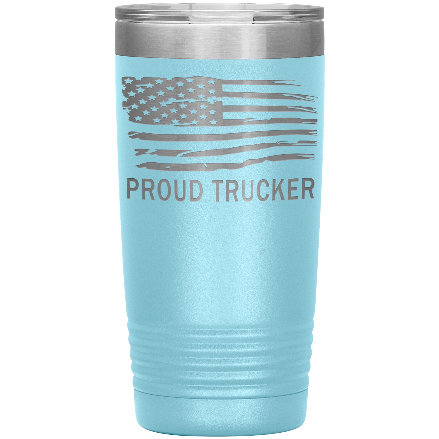Proud Trucker Tumbler