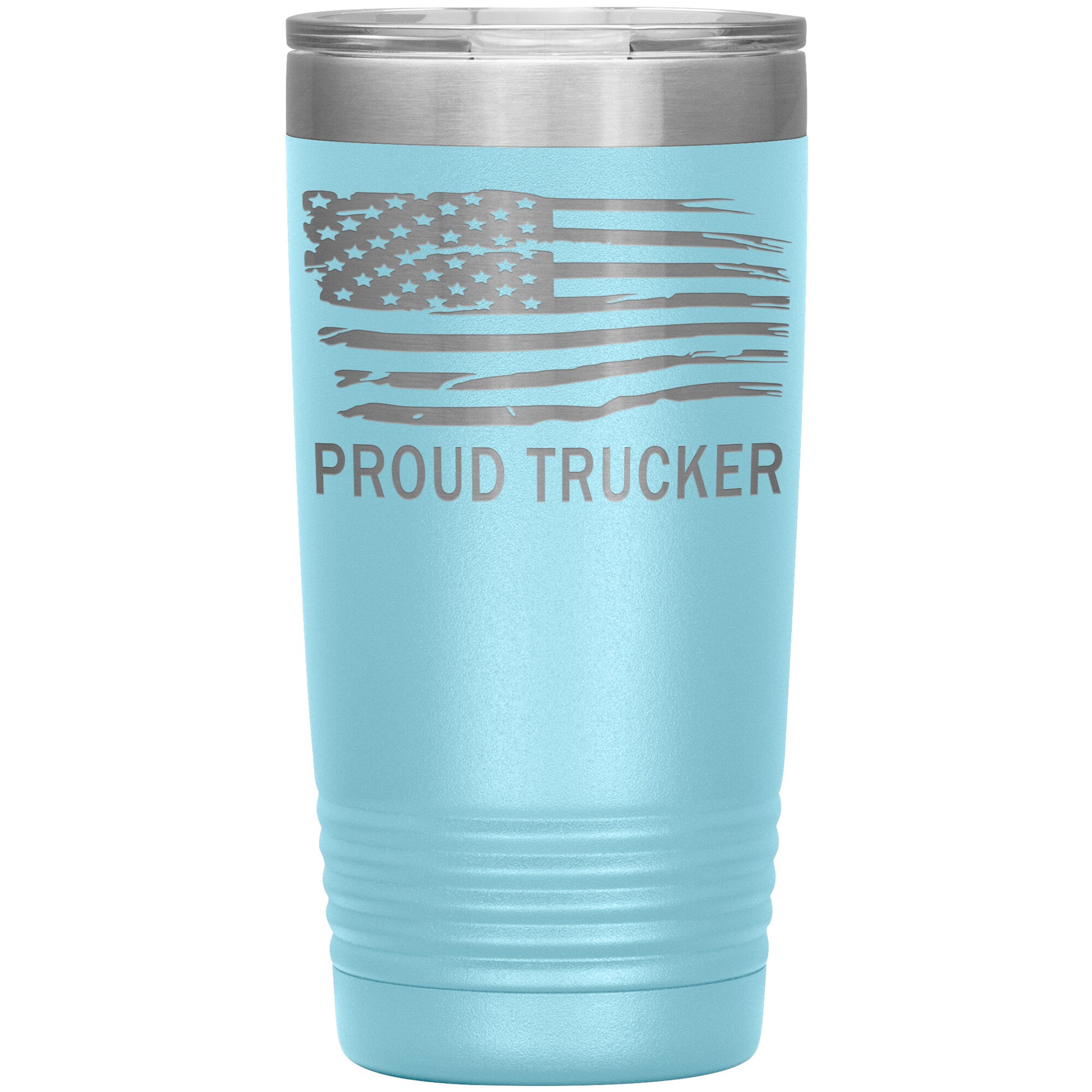 Proud Trucker Tumbler