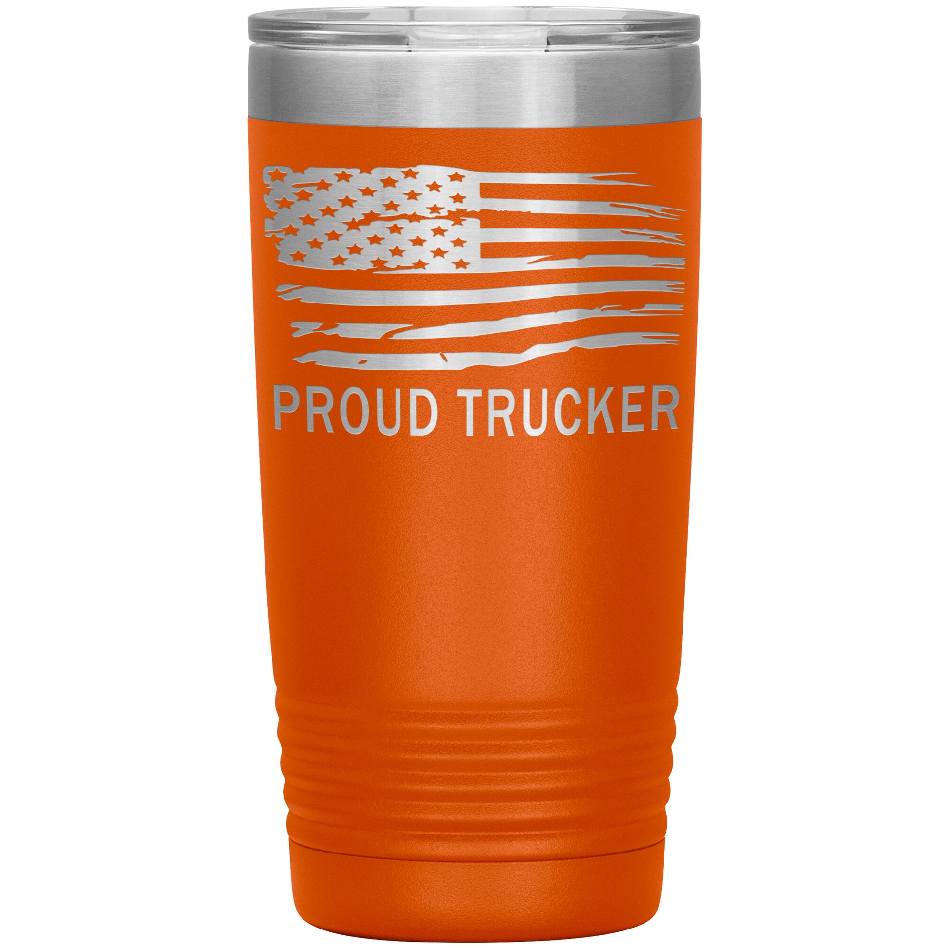 Proud Trucker Tumbler