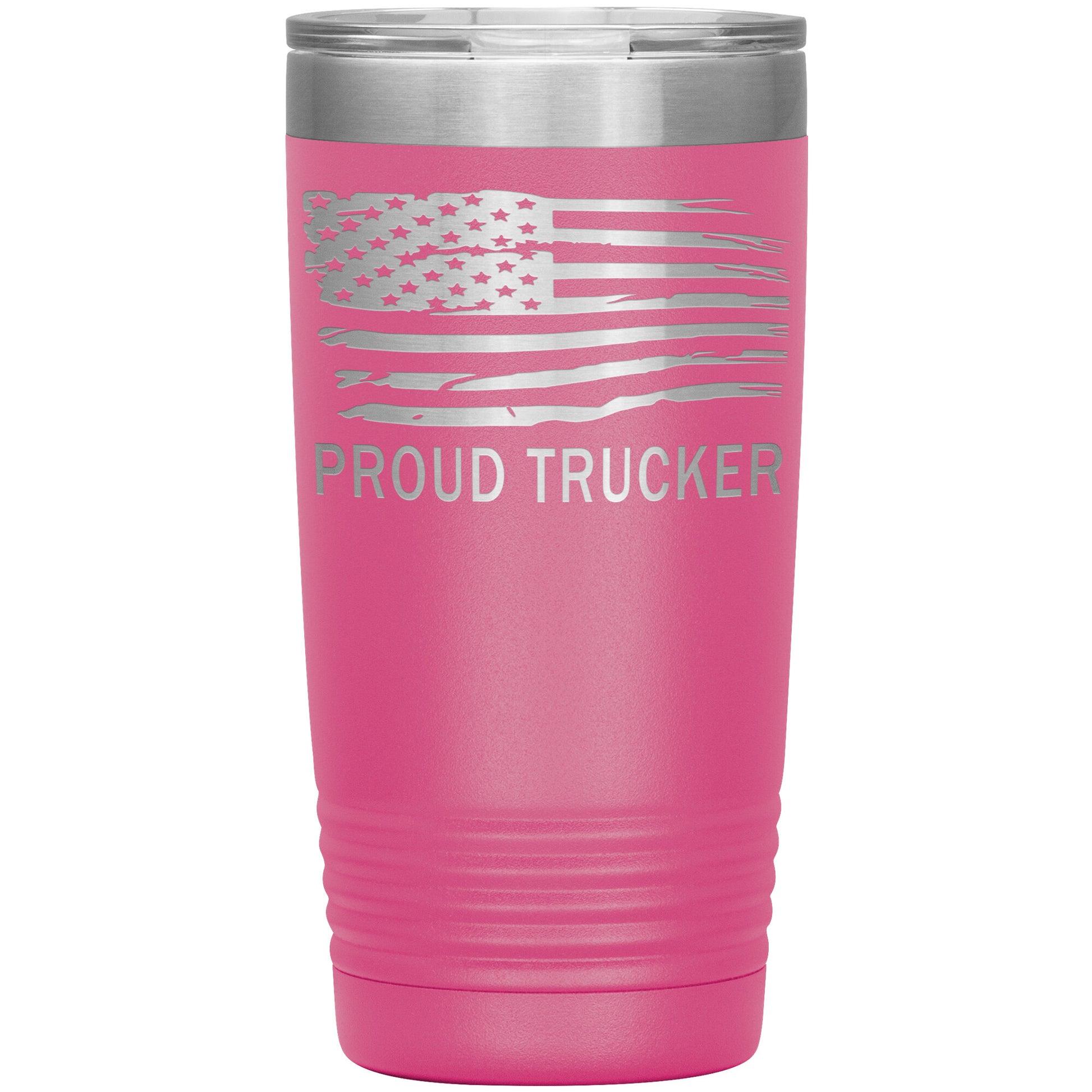 Proud Trucker Tumbler