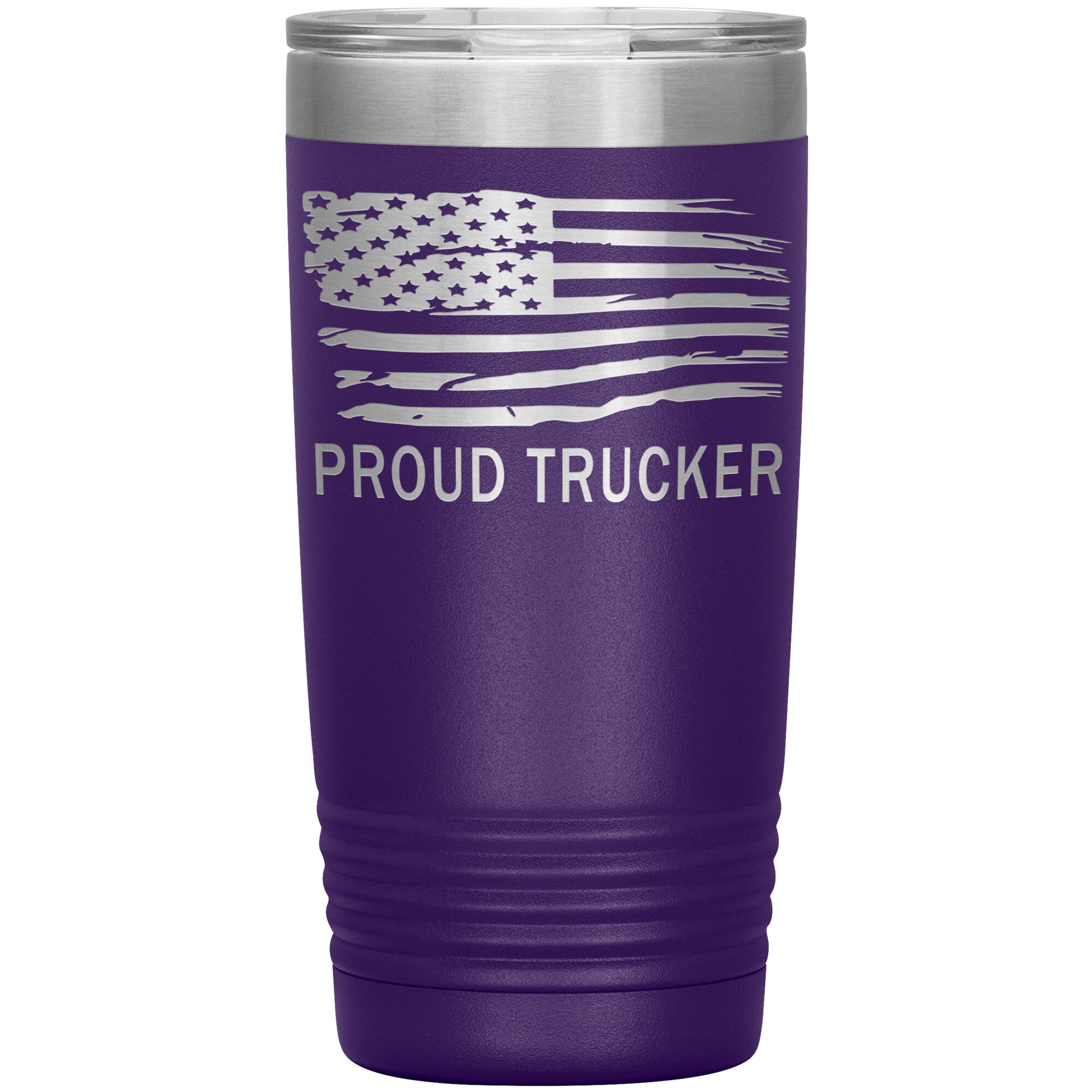 Proud Trucker Tumbler