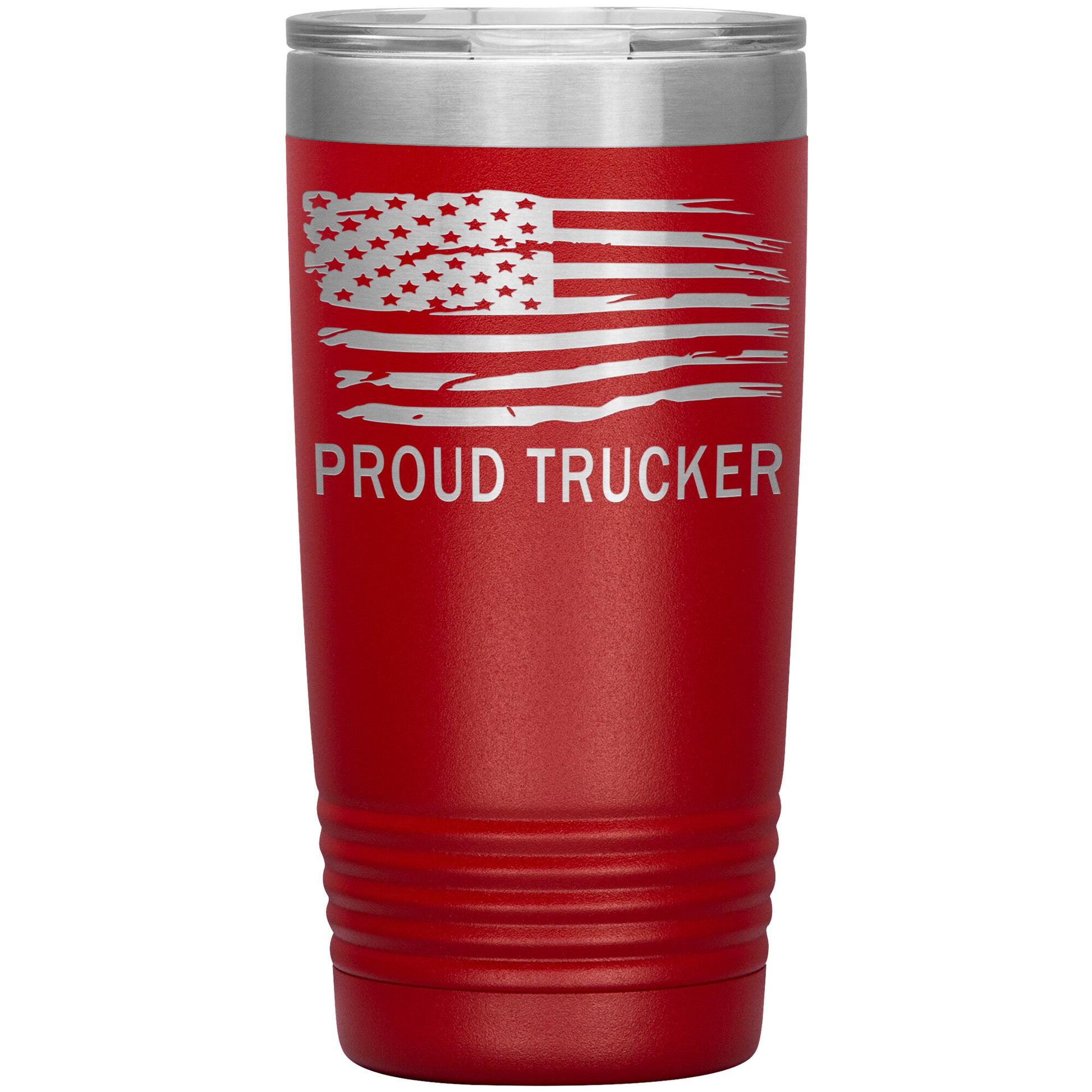 Proud Trucker Tumbler