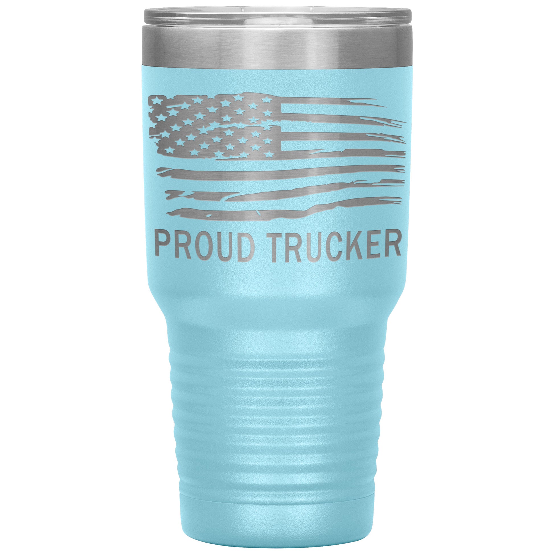 Proud Trucker Tumbler