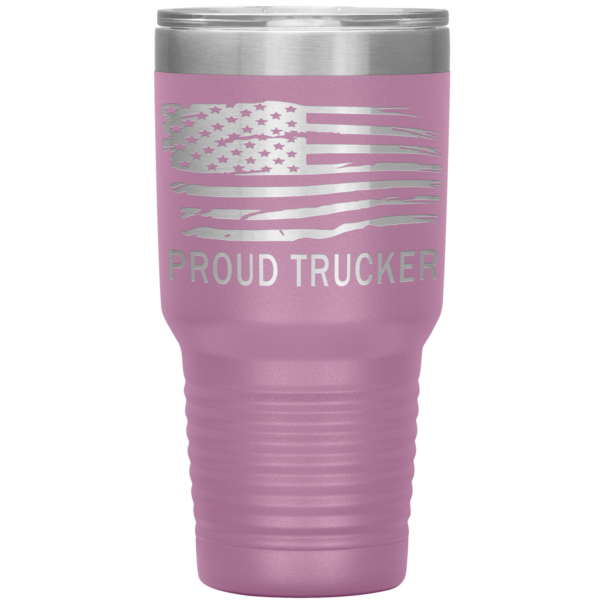 Proud Trucker Tumbler