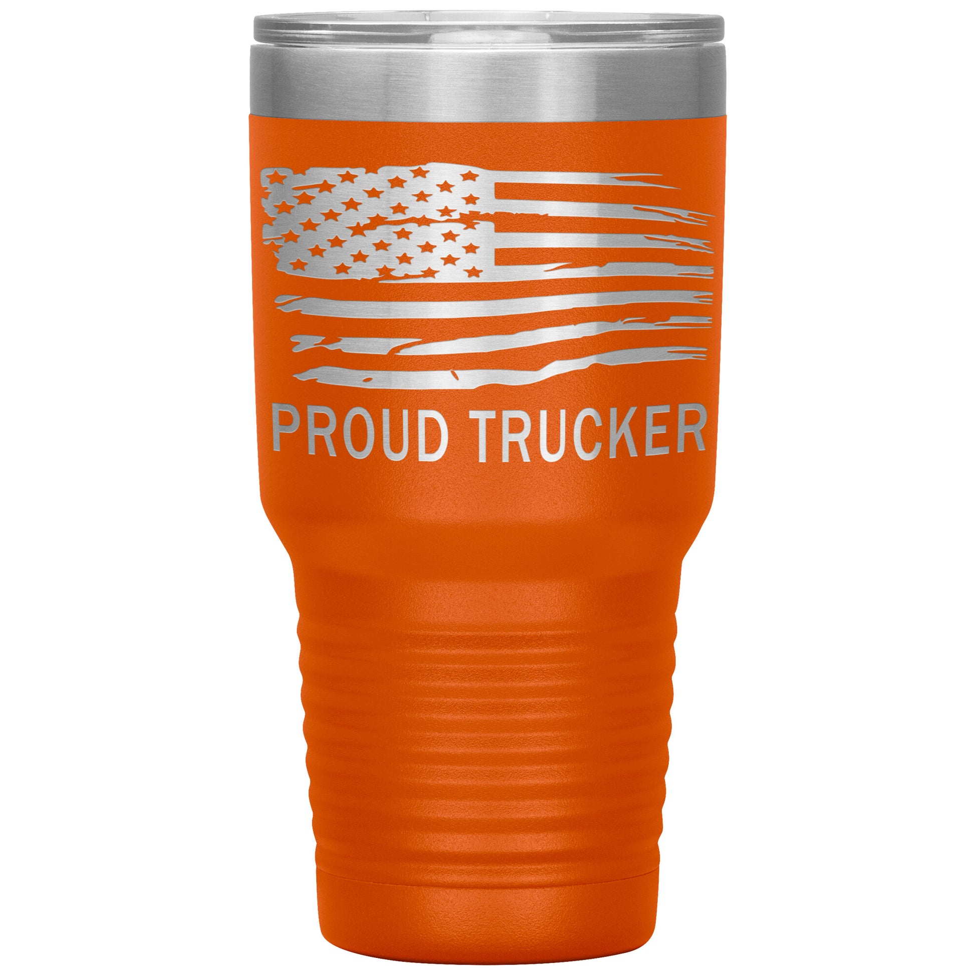 Proud Trucker Tumbler