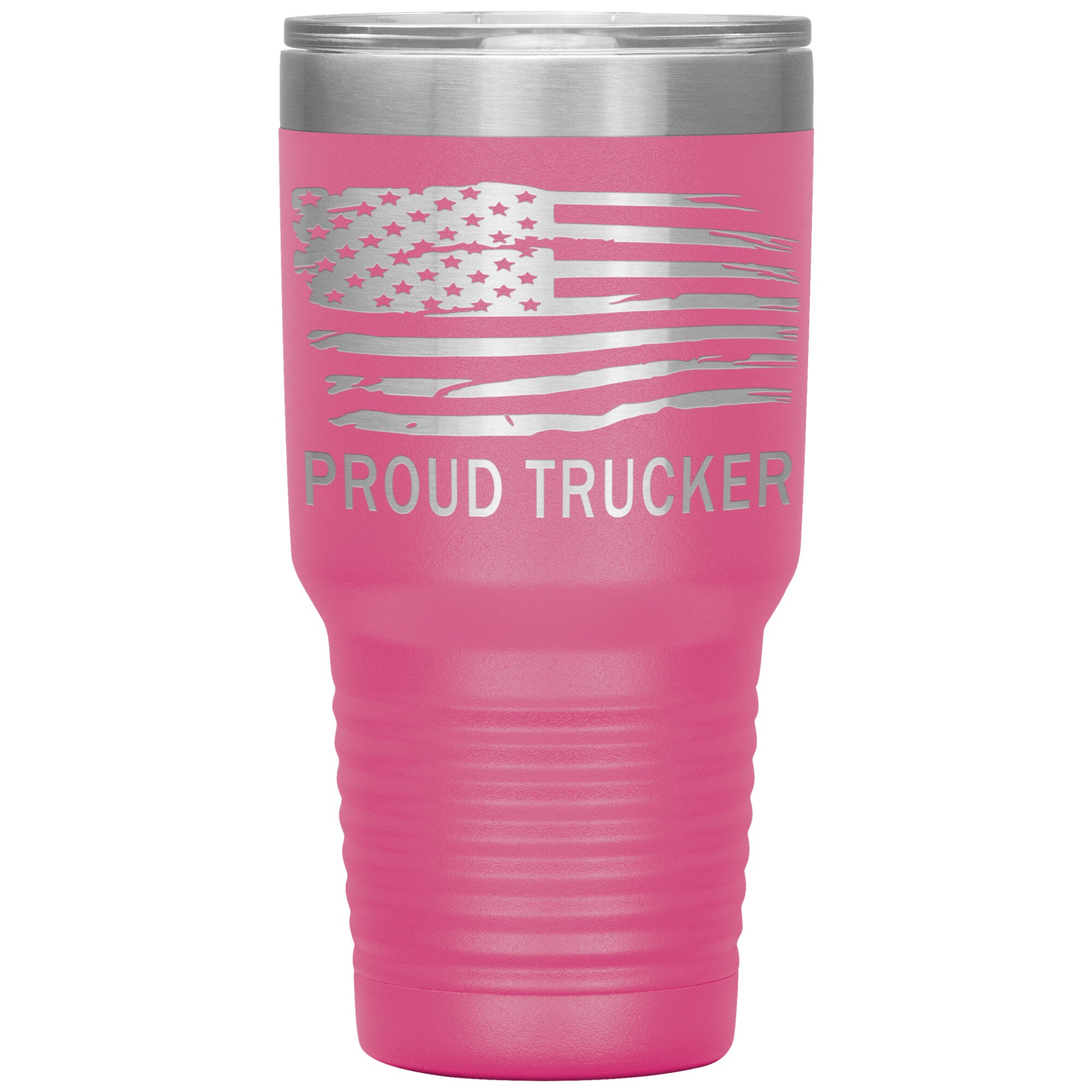 Proud Trucker Tumbler