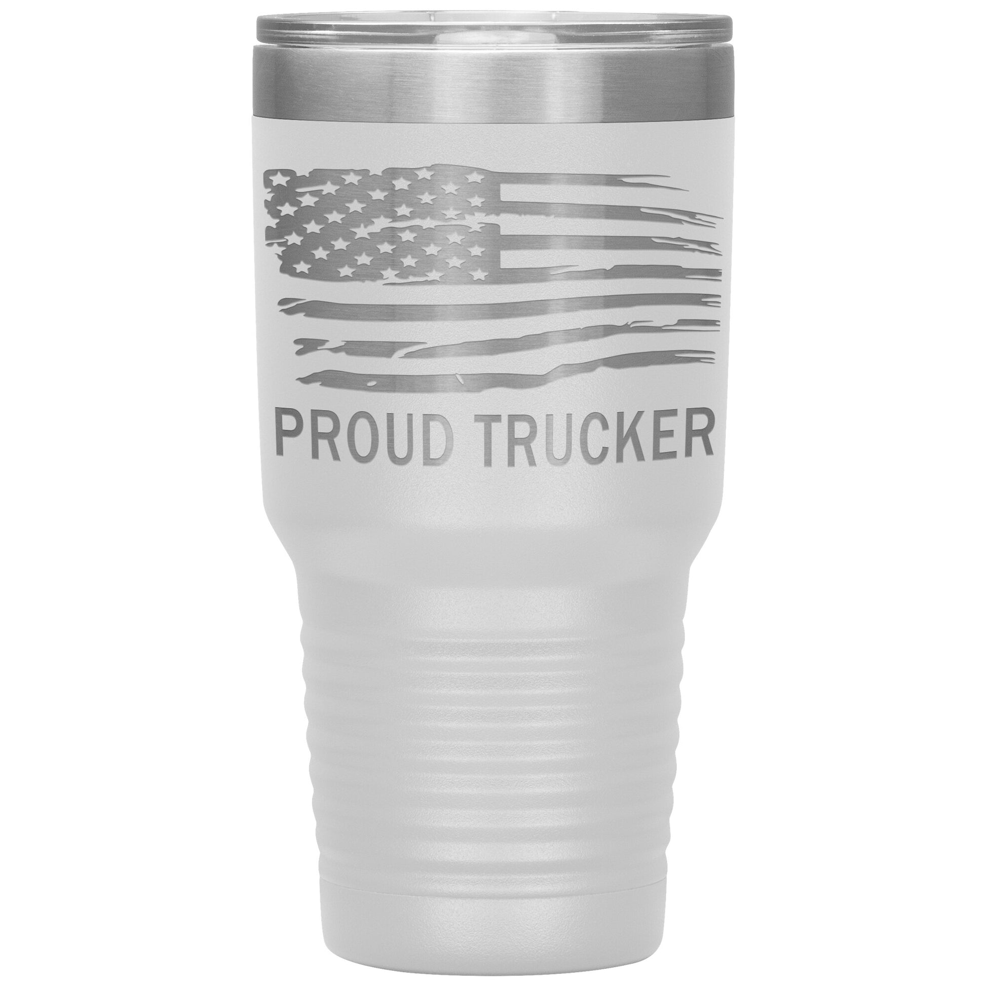 Proud Trucker Tumbler