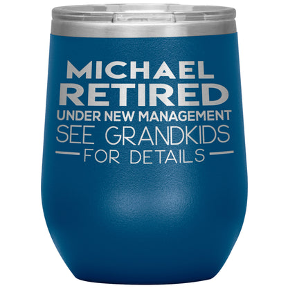 Retired See Grandkids Tumbler
