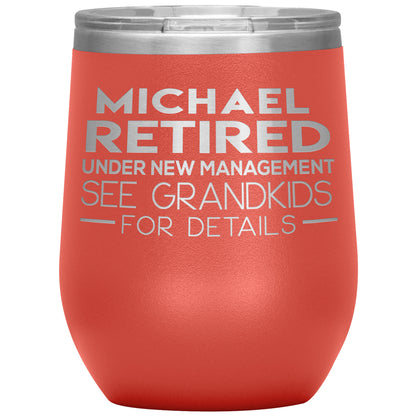 Retired See Grandkids Tumbler