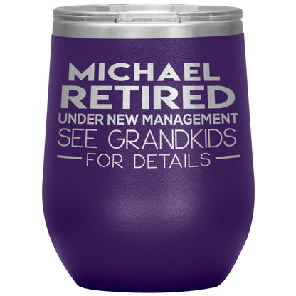 Retired See Grandkids Tumbler