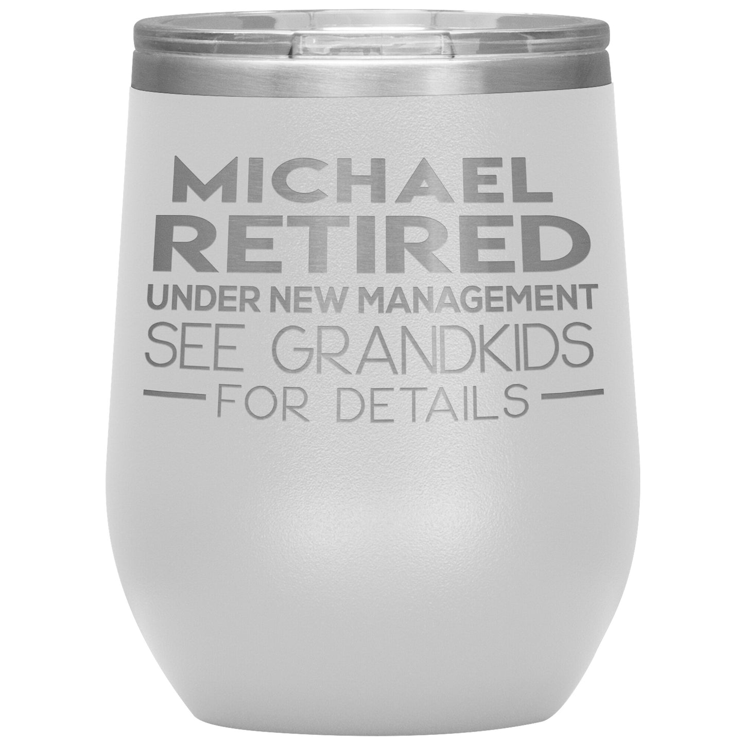 Retired See Grandkids Tumbler