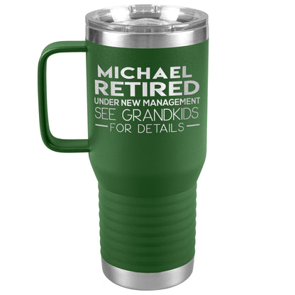 Retired See Grandkids Tumbler