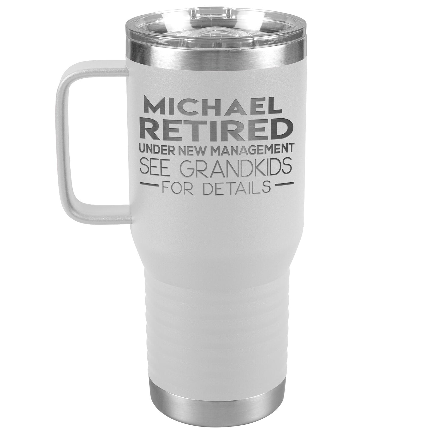 Retired See Grandkids Tumbler