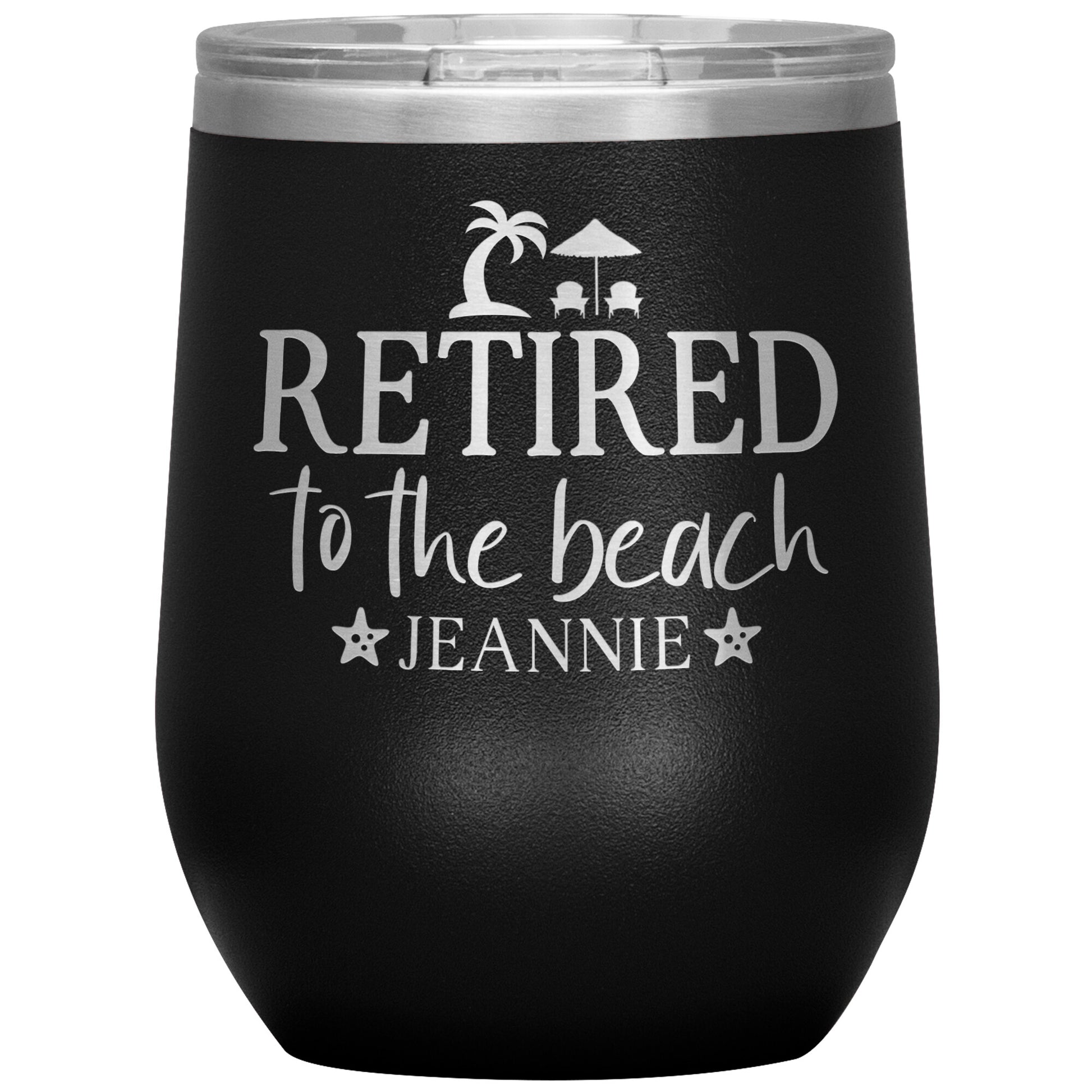 Retired to the Beach Tumbler