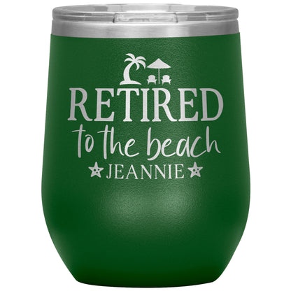 Retired to the Beach Tumbler