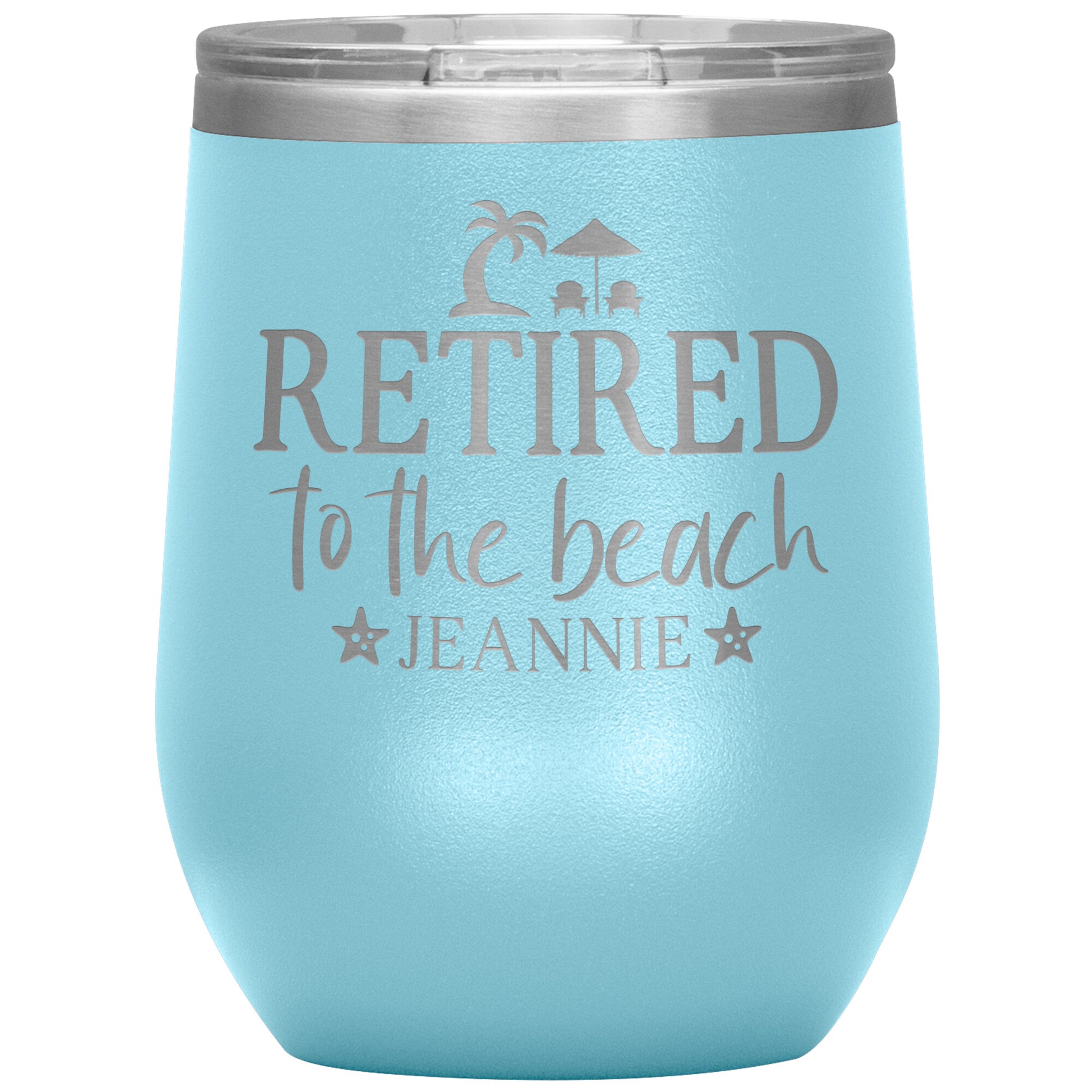 Retired to the Beach Tumbler