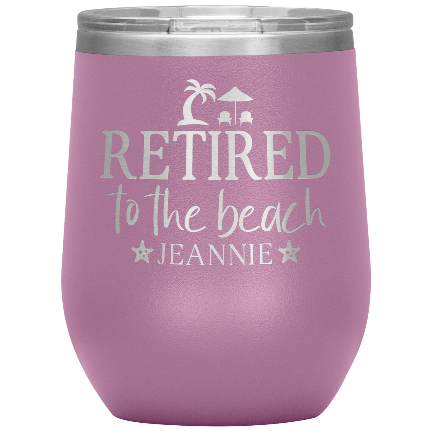 Retired to the Beach Tumbler