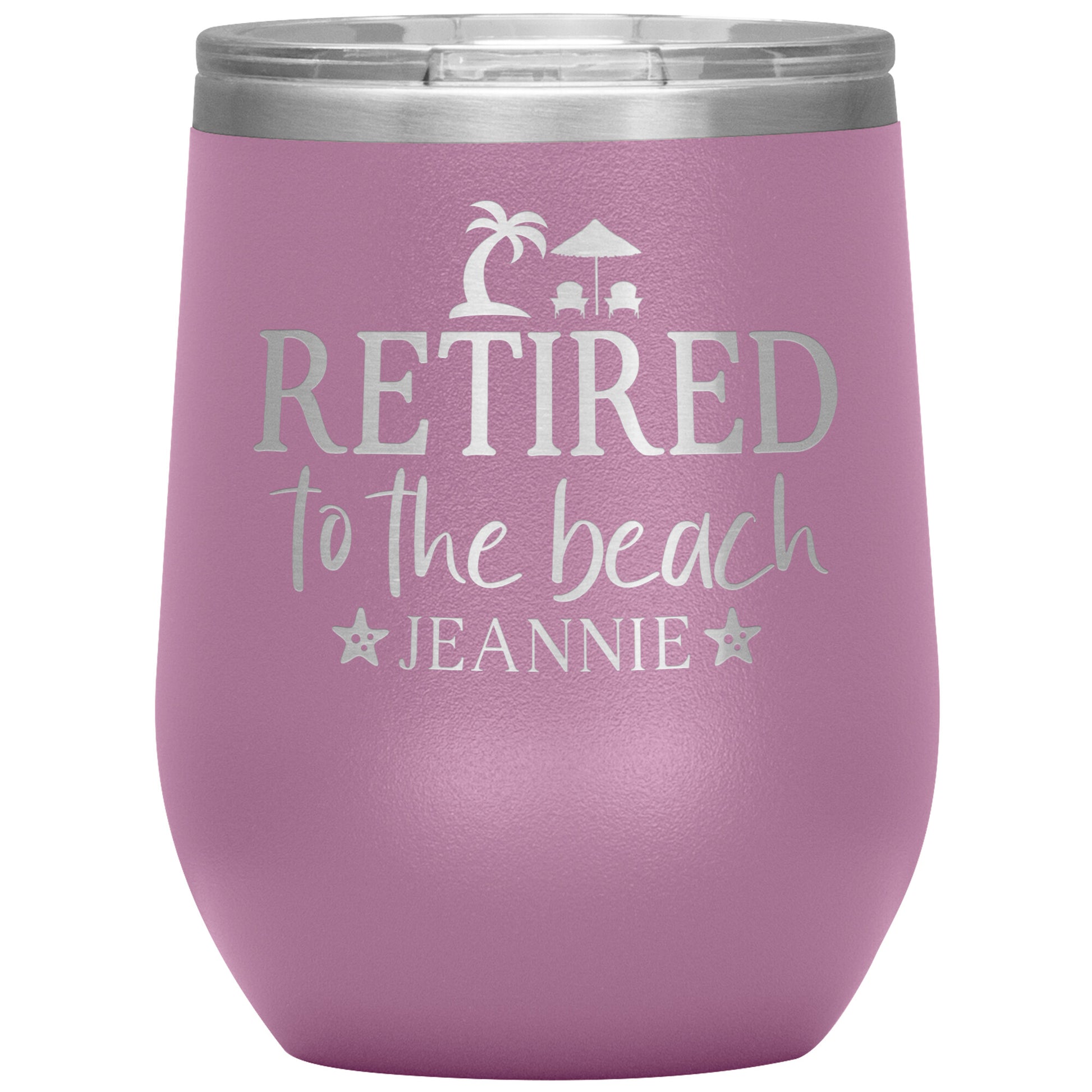 Retired to the Beach Tumbler