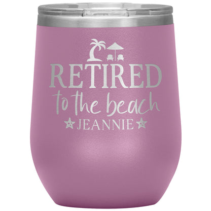 Retired to the Beach Tumbler