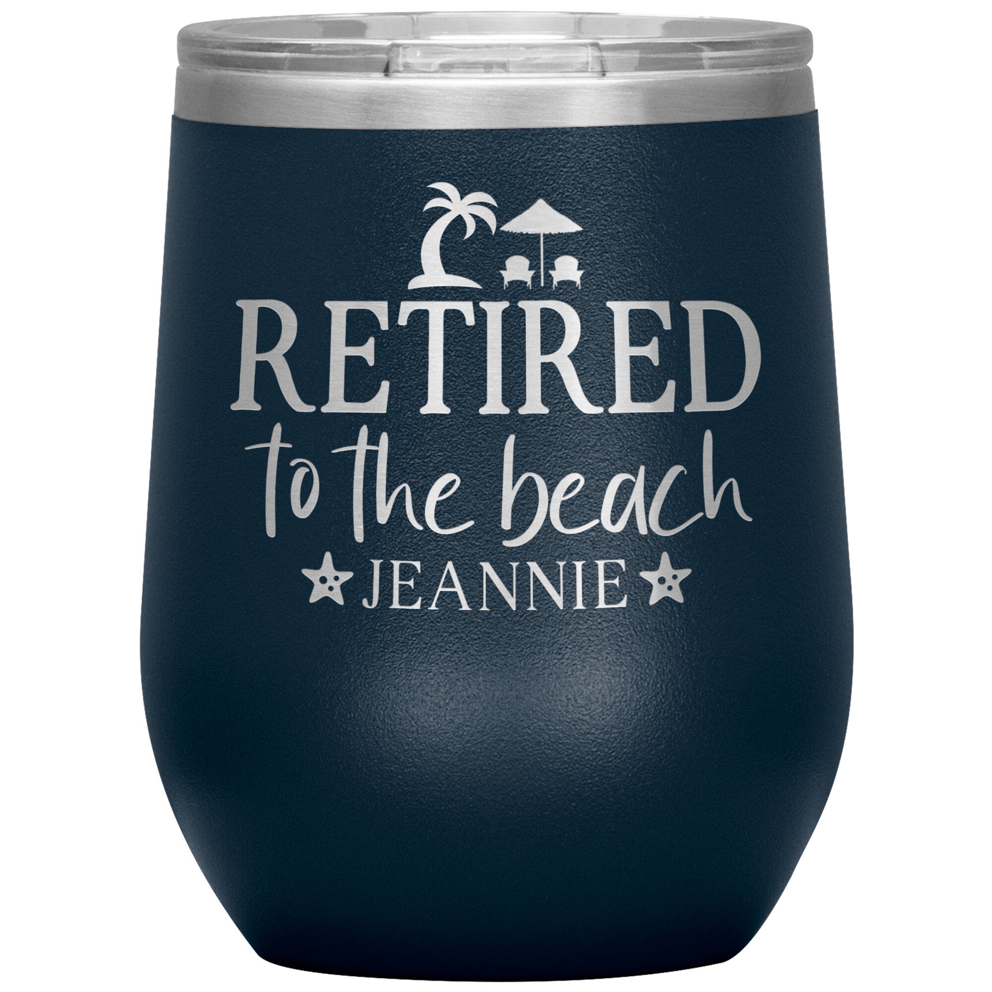 Retired to the Beach Tumbler