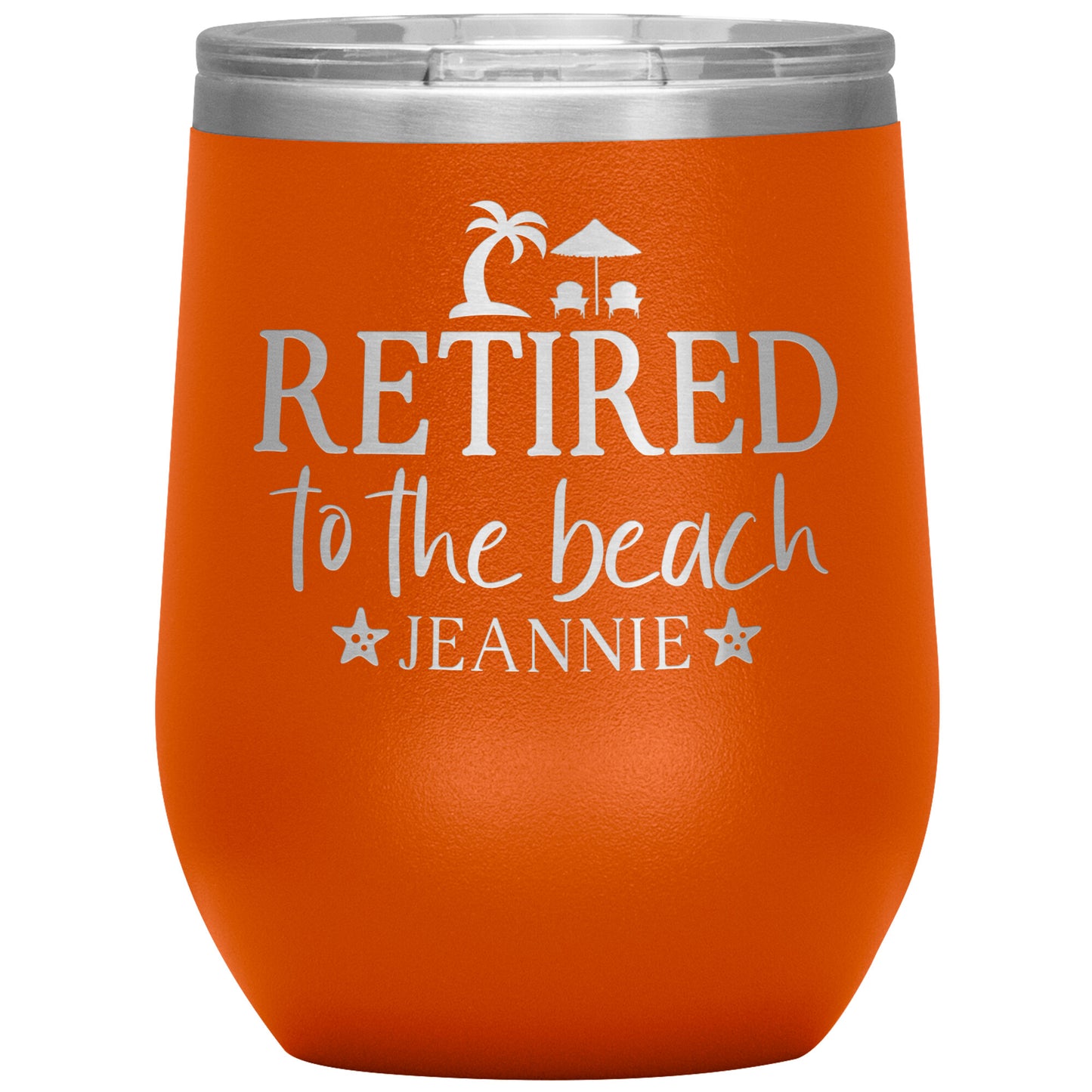 Retired to the Beach Tumbler
