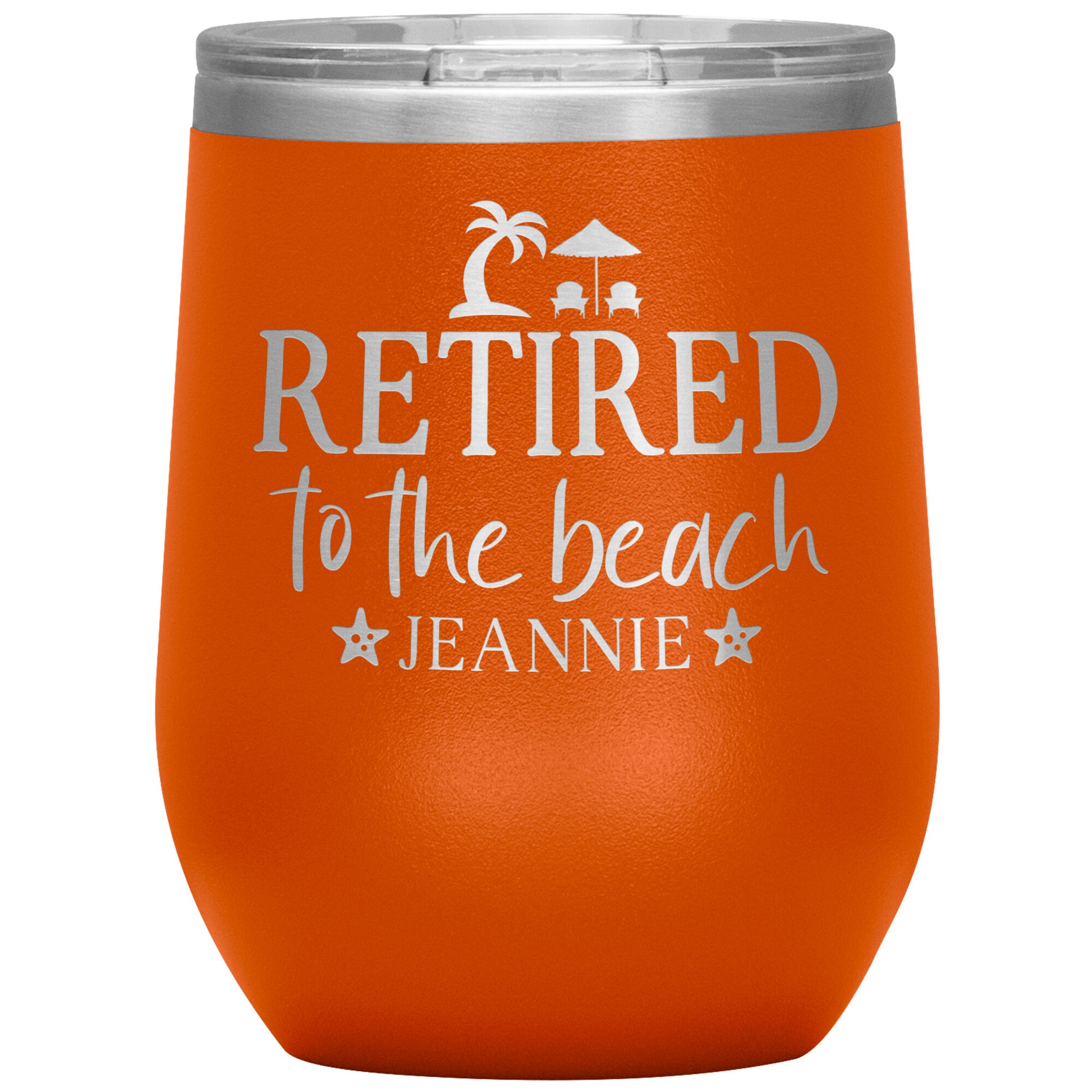 Retired to the Beach Tumbler