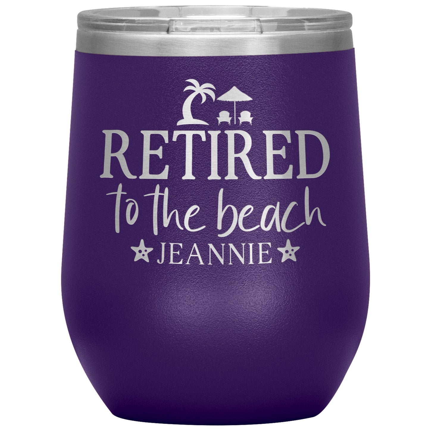Retired to the Beach Tumbler