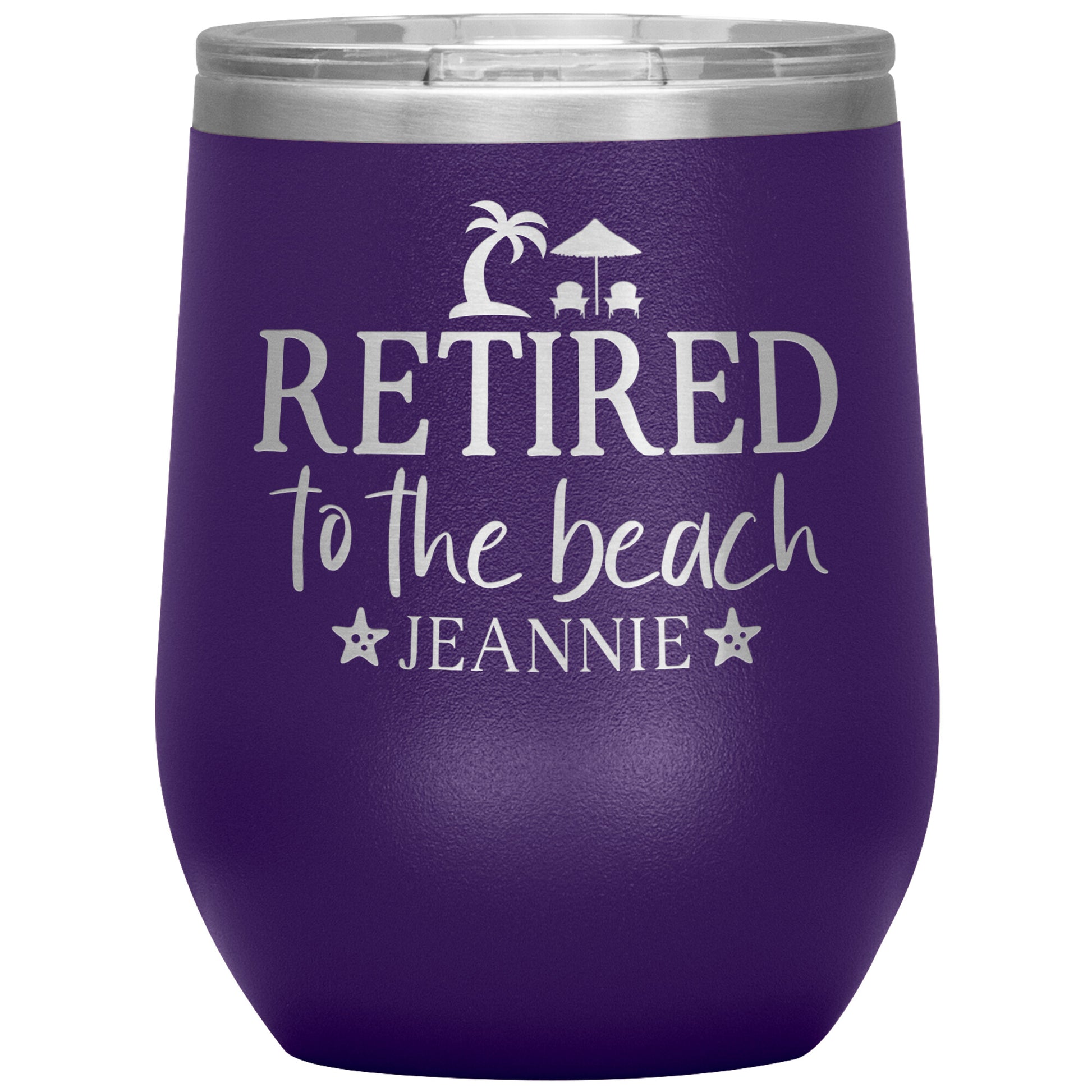 Retired to the Beach Tumbler