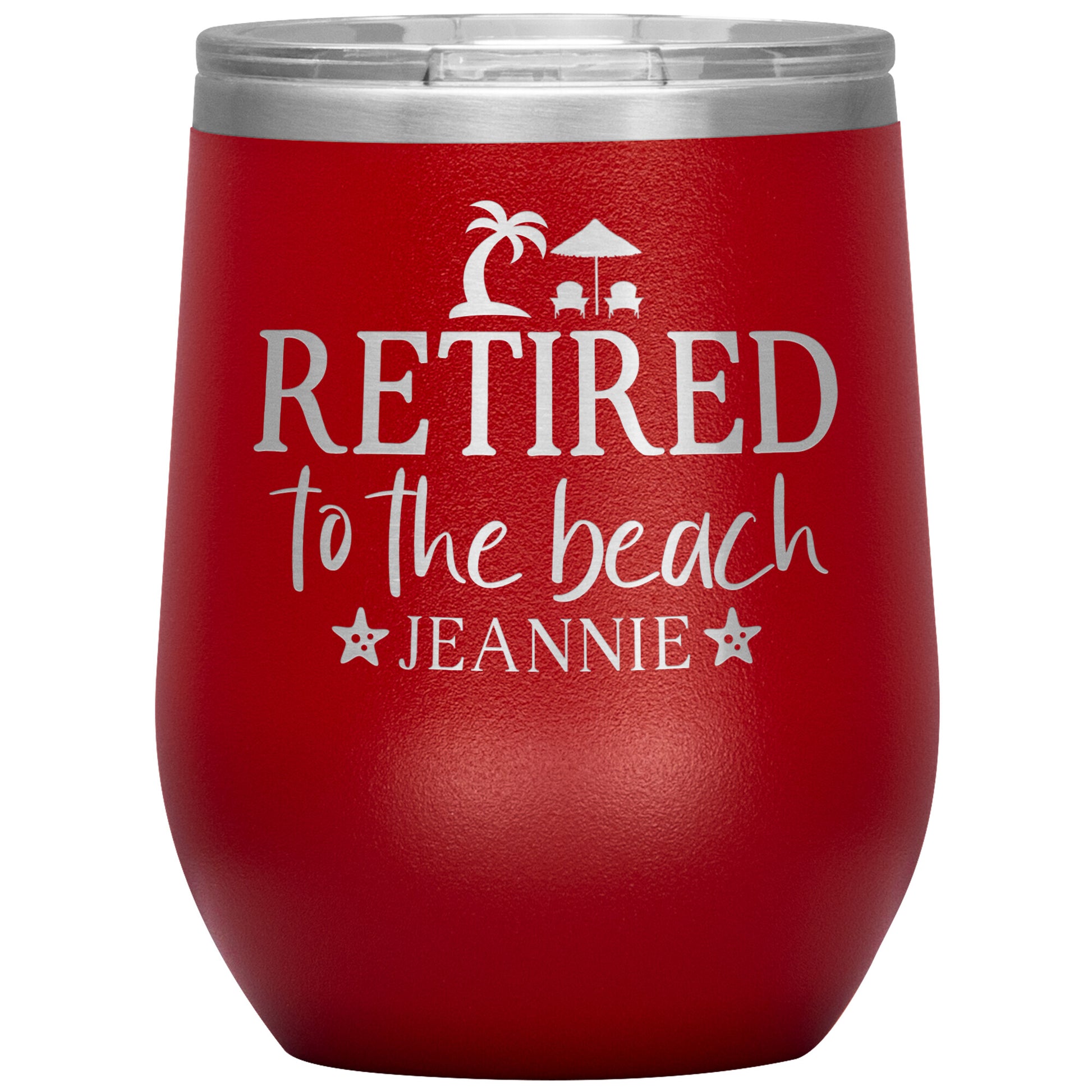 Retired to the Beach Tumbler