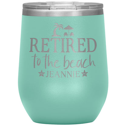 Retired to the Beach Tumbler
